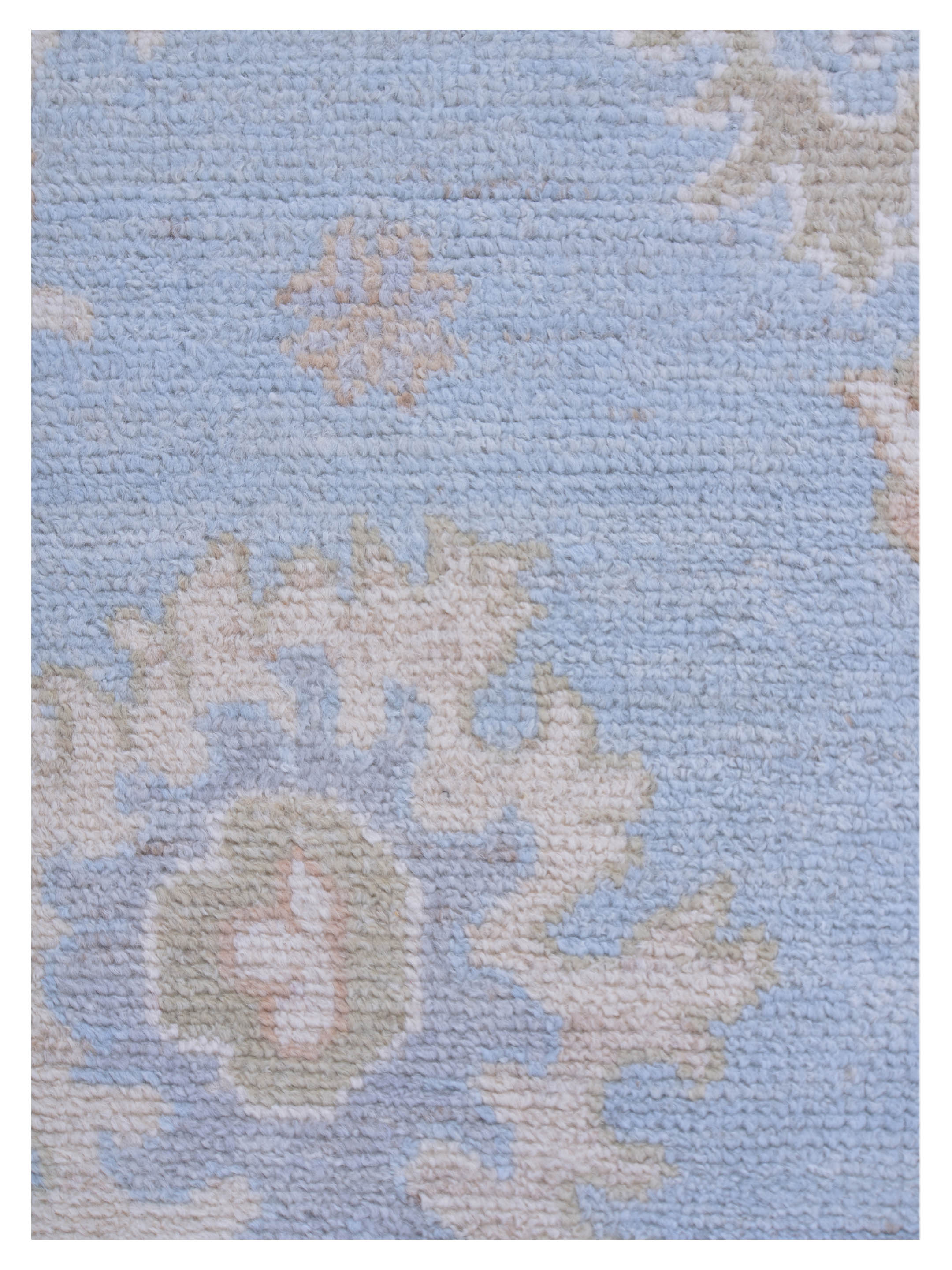 Ushak Wool Weft Hand Knotted Grey 9x12 - Image 4 of 5