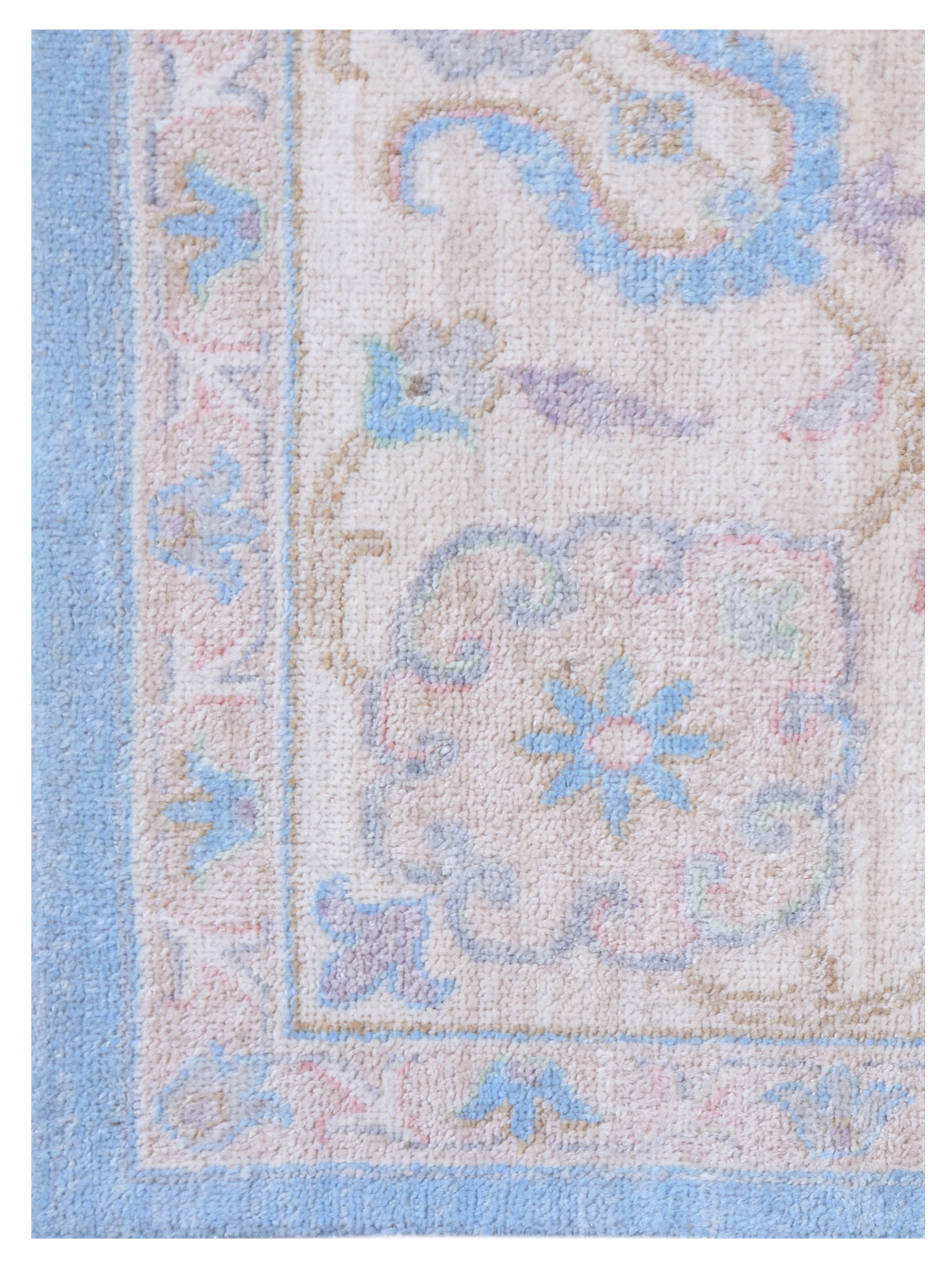 Ziegler Hand Knotted Blue 9x12 - Image 3 of 5