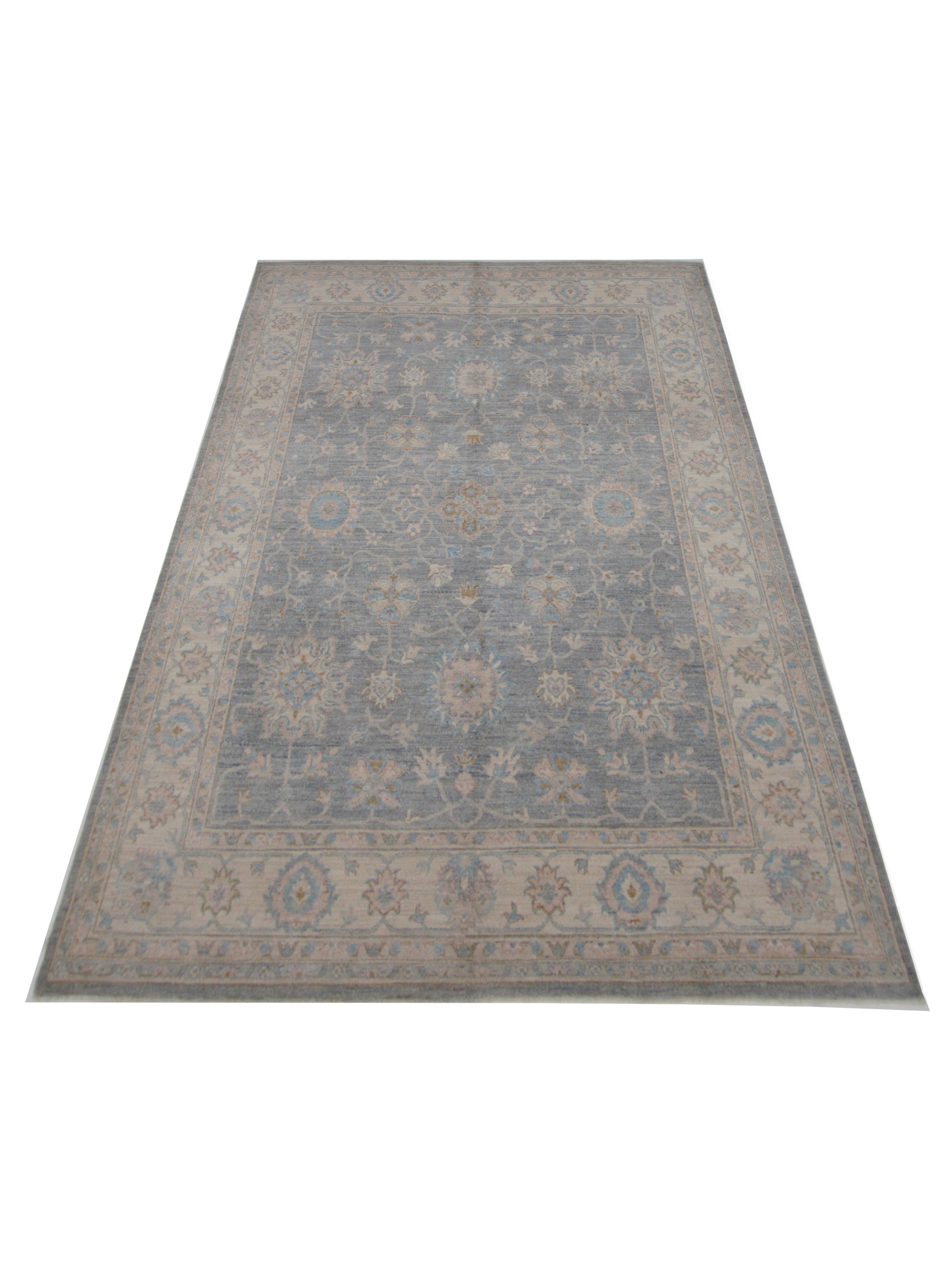 Ziegler Hand Knotted Grey 8x10 - Image 2 of 5