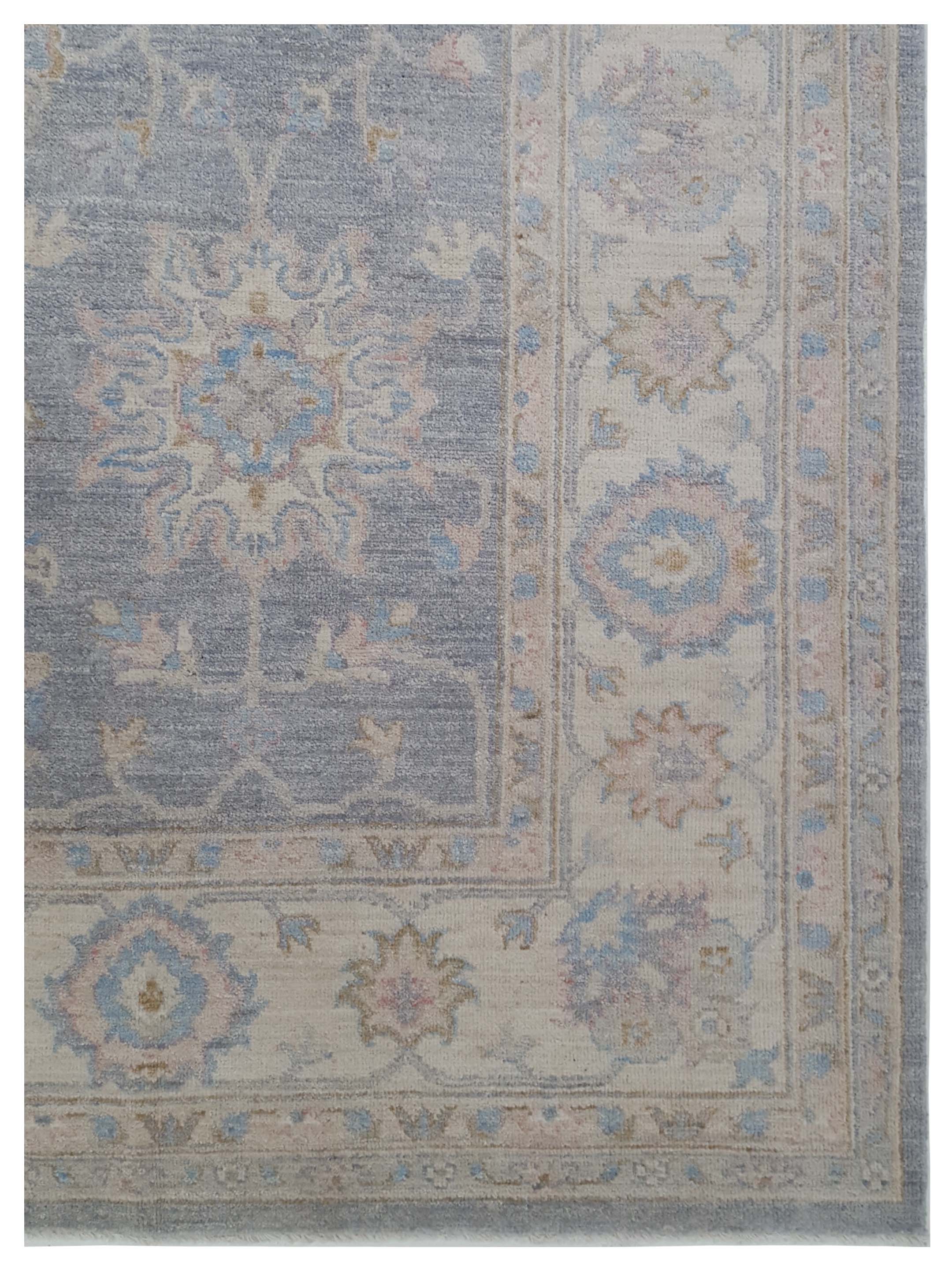 Ziegler Hand Knotted Grey 8x10 - Image 4 of 5