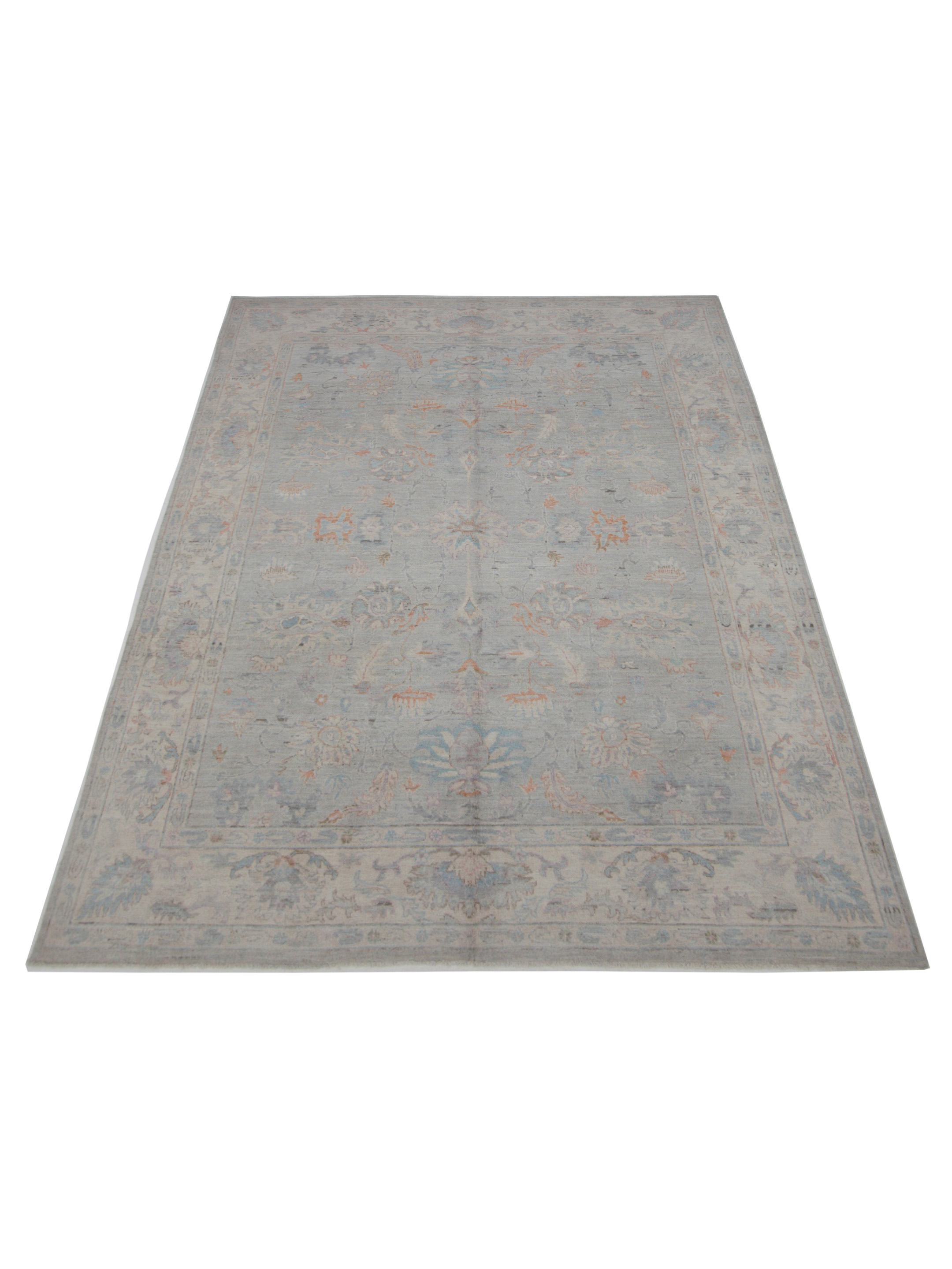 Ziegler Hand Knotted Grey 8x10 - Image 2 of 5