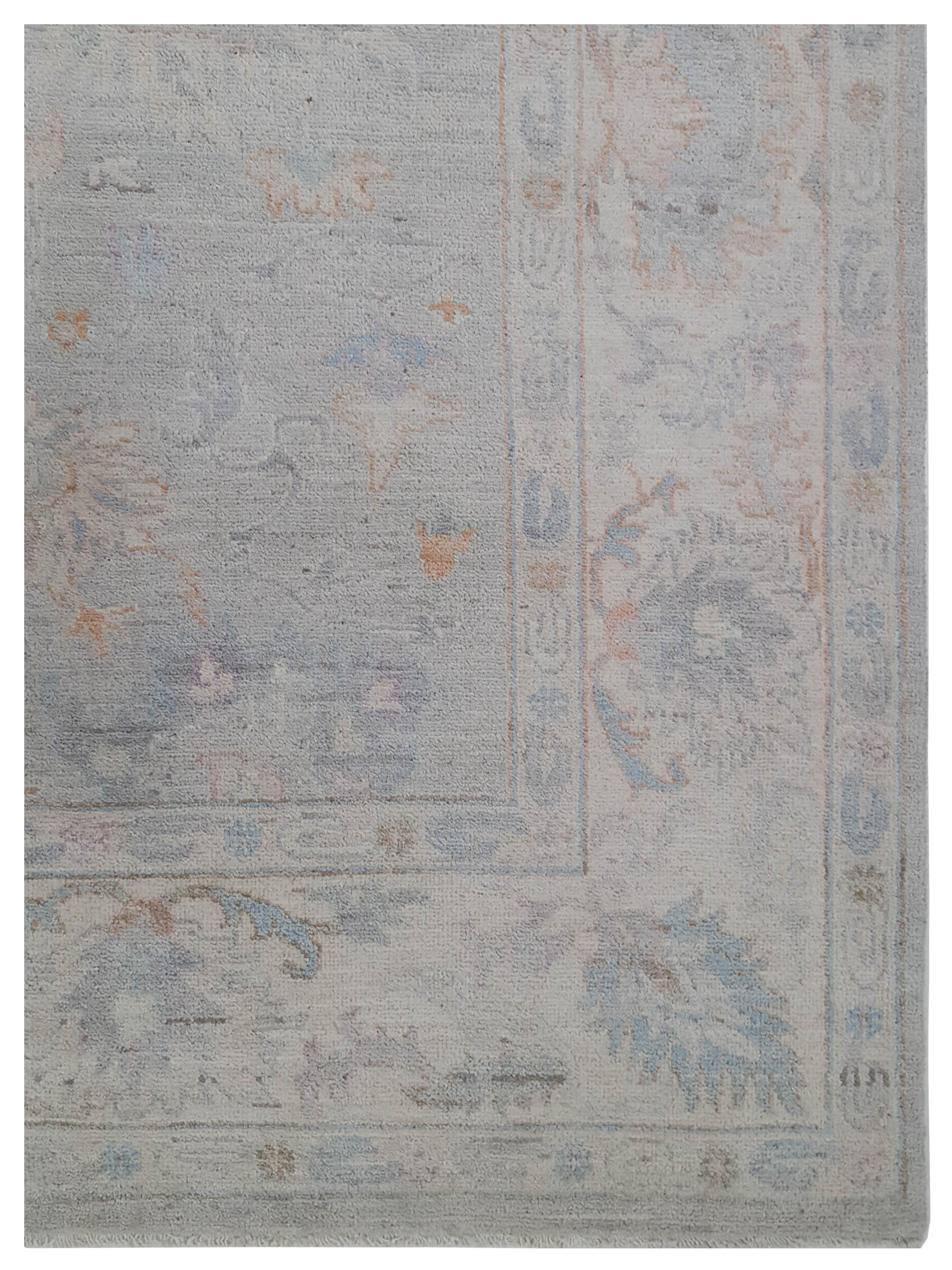Ziegler Hand Knotted Grey 8x10 - Image 4 of 5