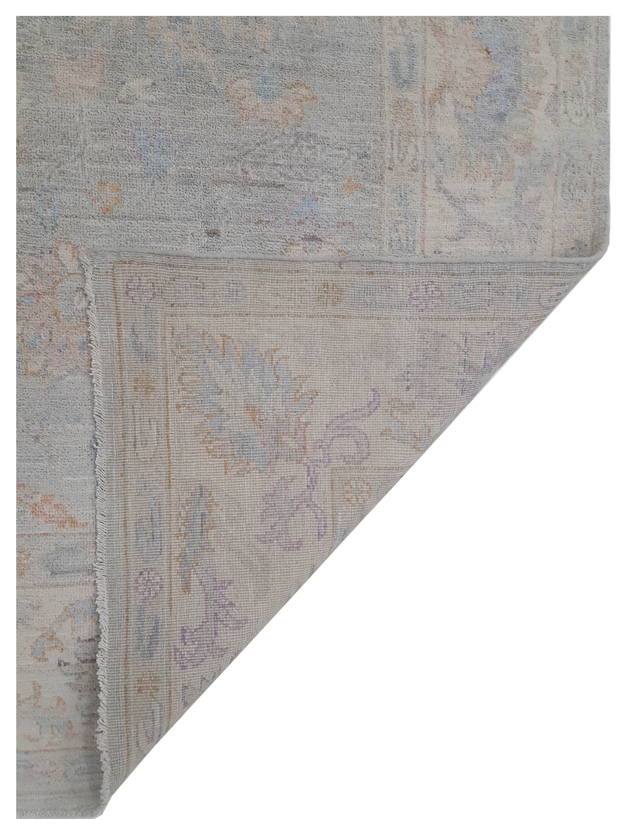 Ziegler Hand Knotted Grey 8x10 - Image 5 of 5