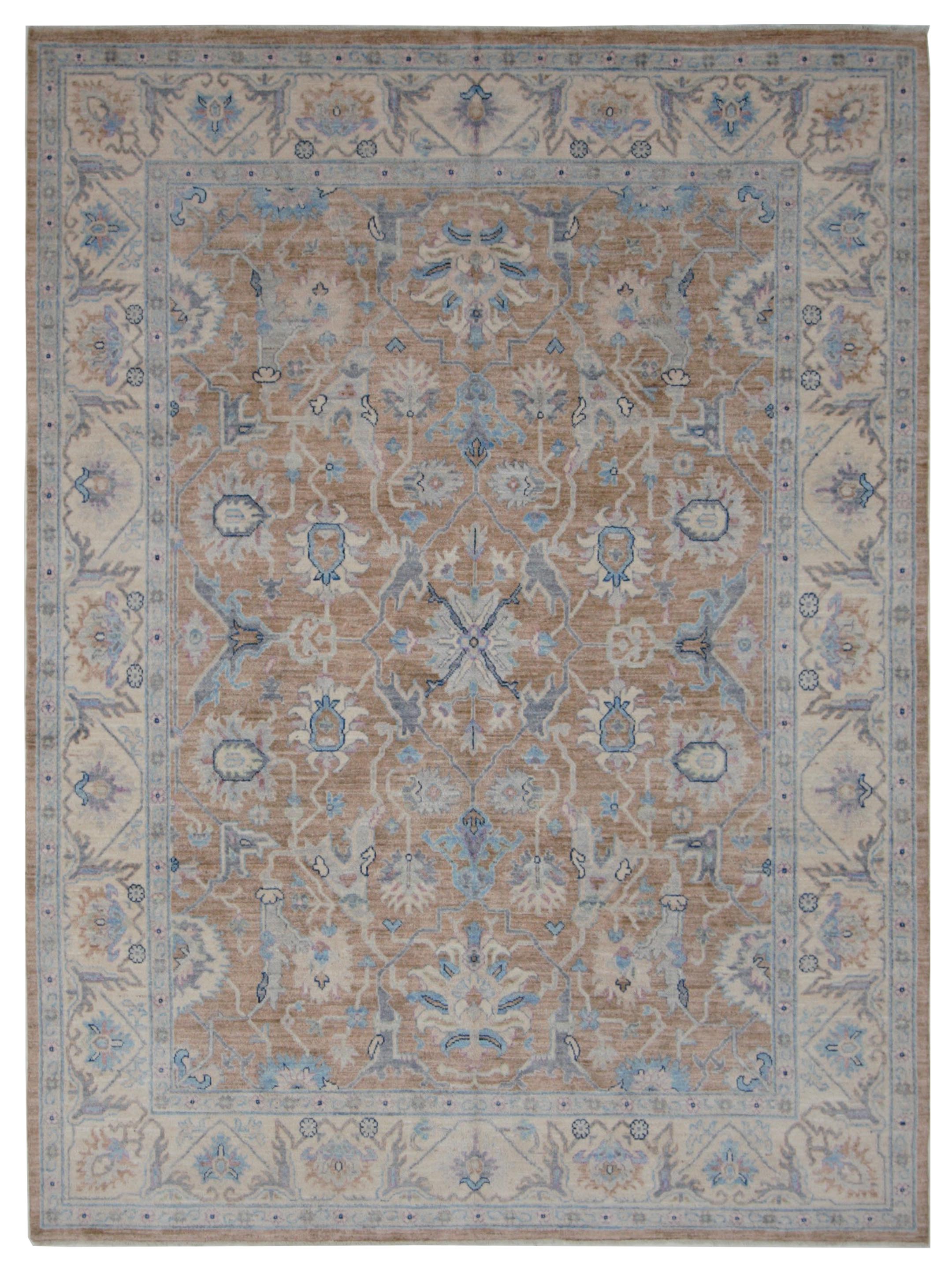 Ziegler Hand Knotted Lt.Brown 8x10