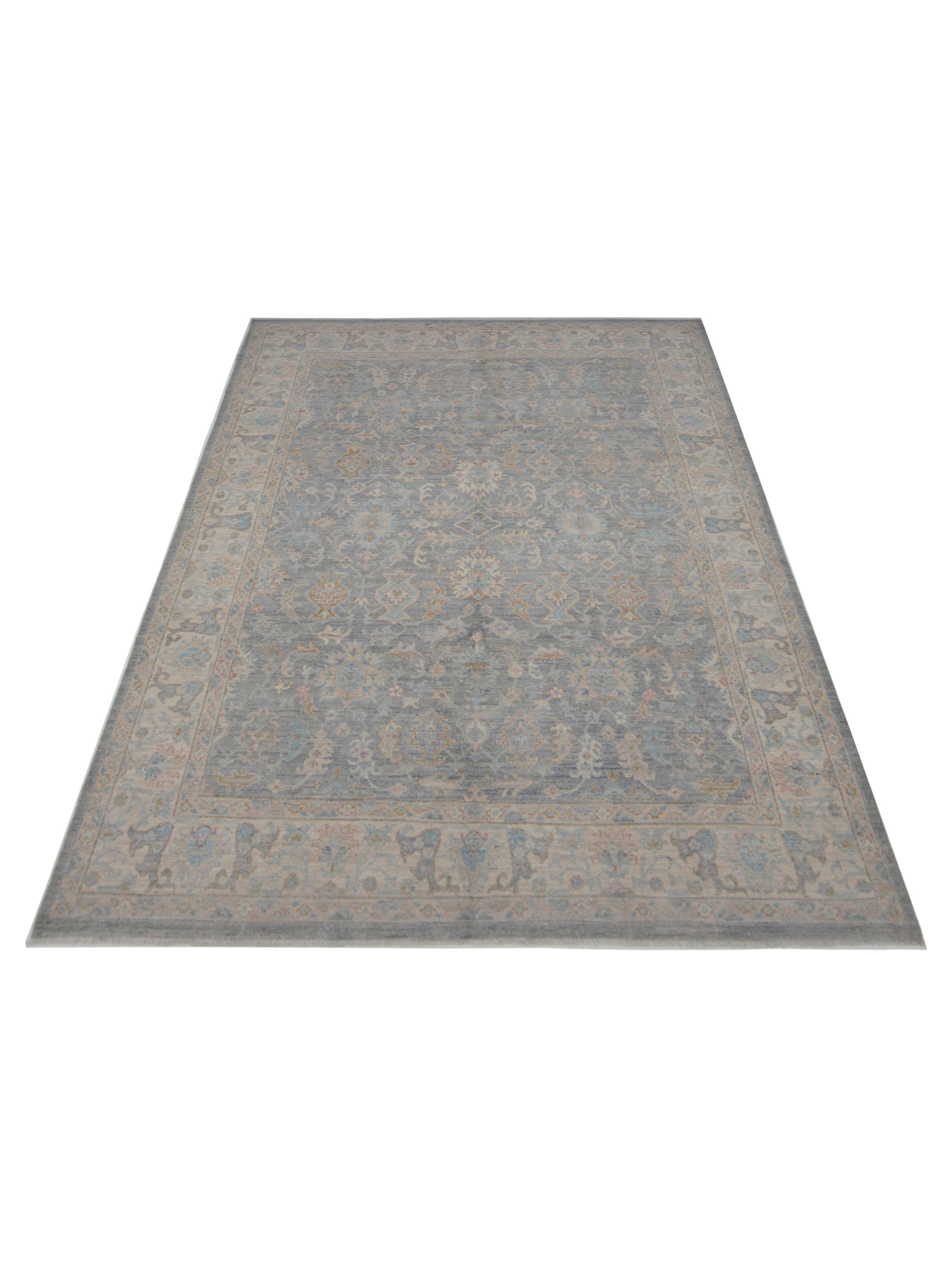 Ziegler Hand Knotted Grey 8x10 - Image 2 of 5