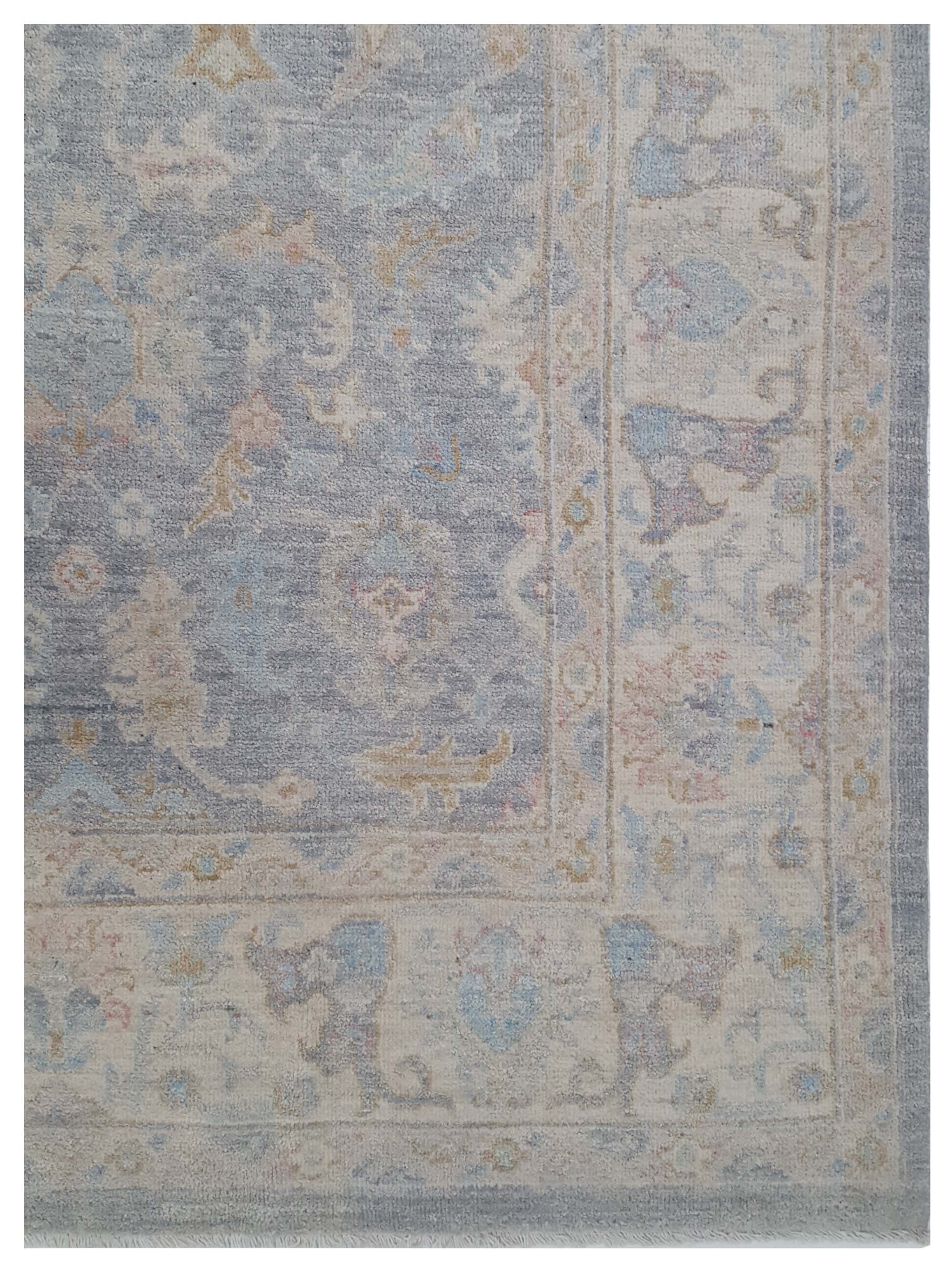 Ziegler Hand Knotted Grey 8x10 - Image 4 of 5