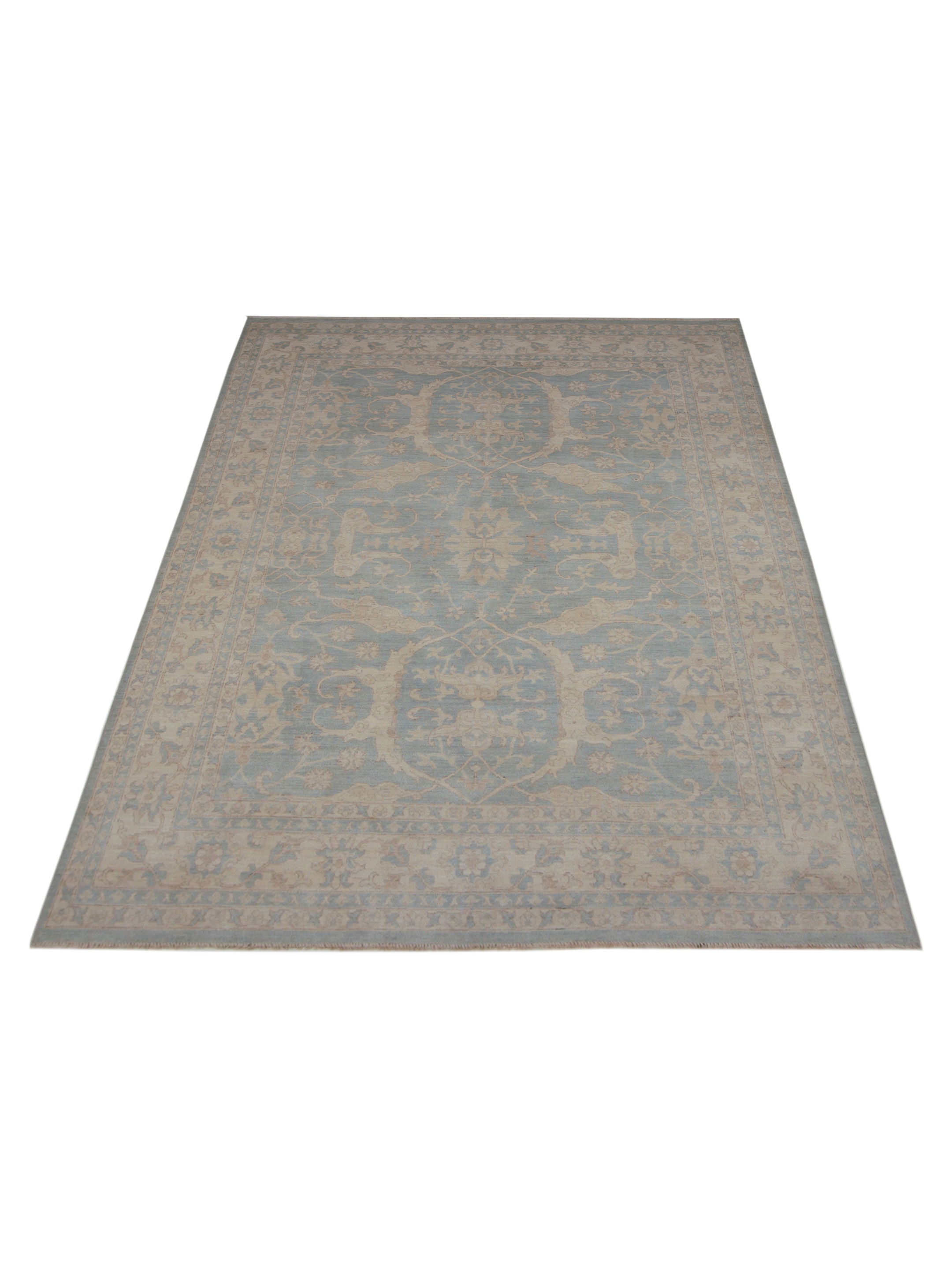 Ziegler Hand Knotted Grey 8x10 - Image 2 of 5