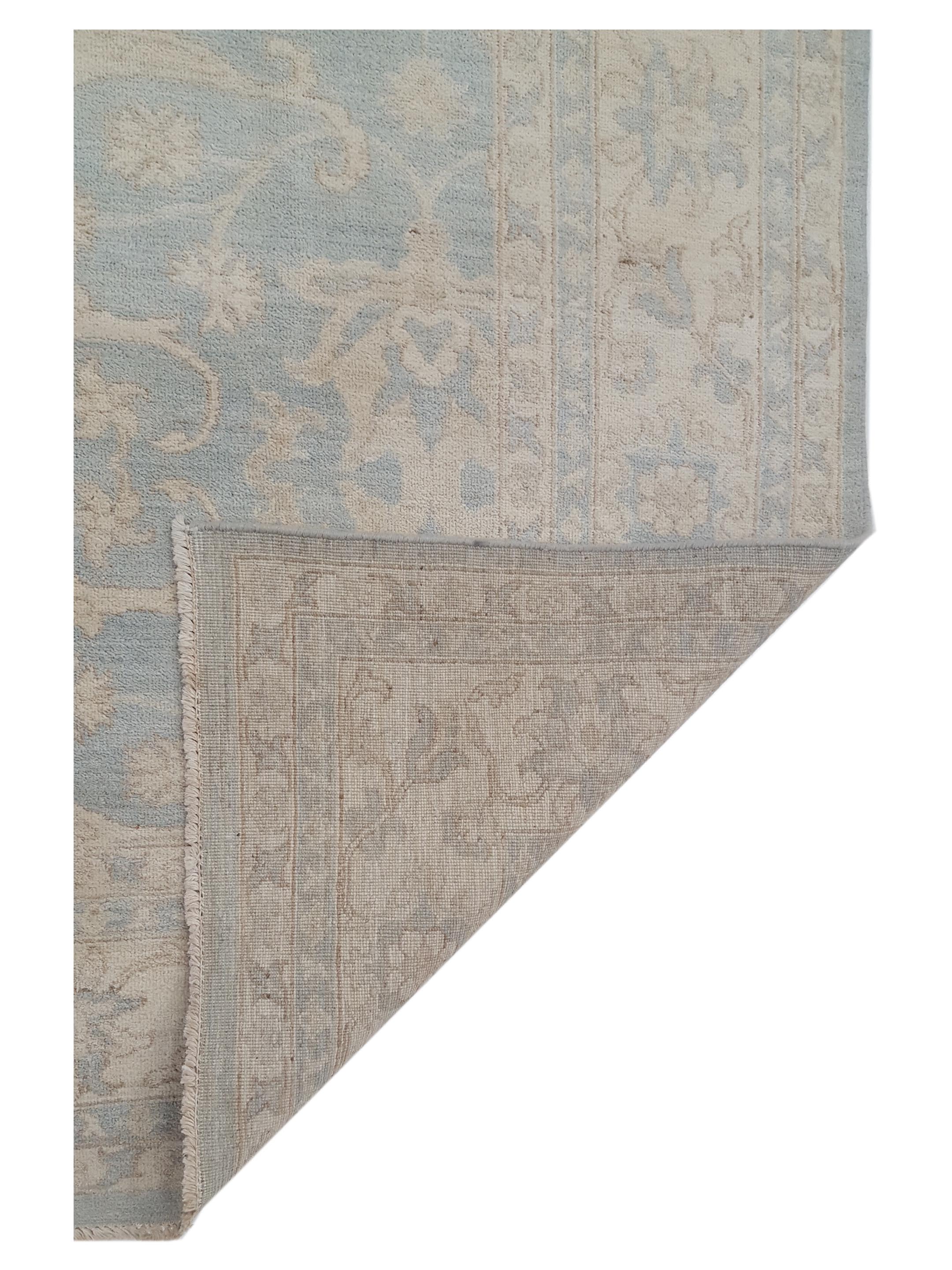 Ziegler Hand Knotted Grey 8x10 - Image 5 of 5