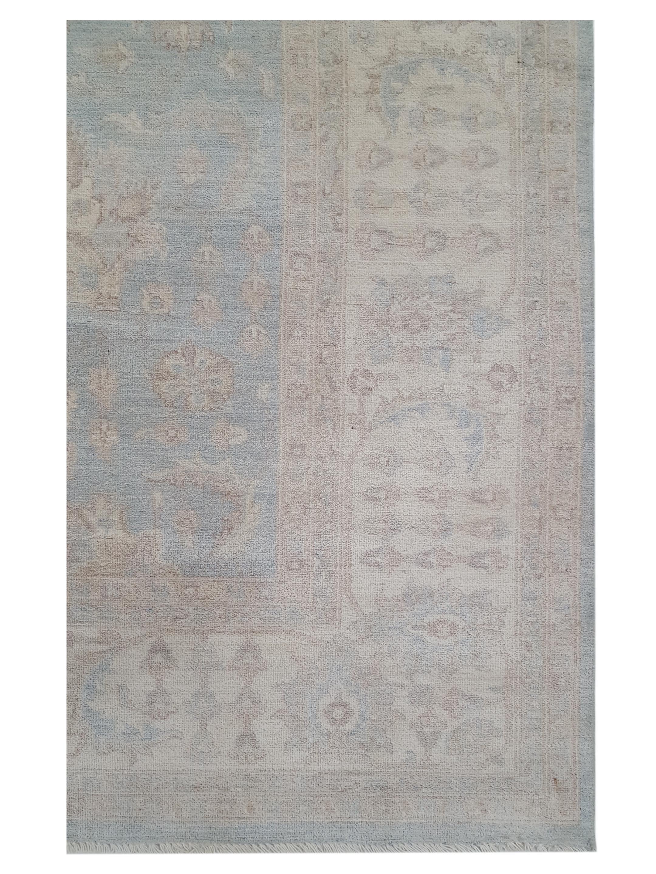 Ziegler Hand Knotted Blue 9x12 - Image 3 of 5