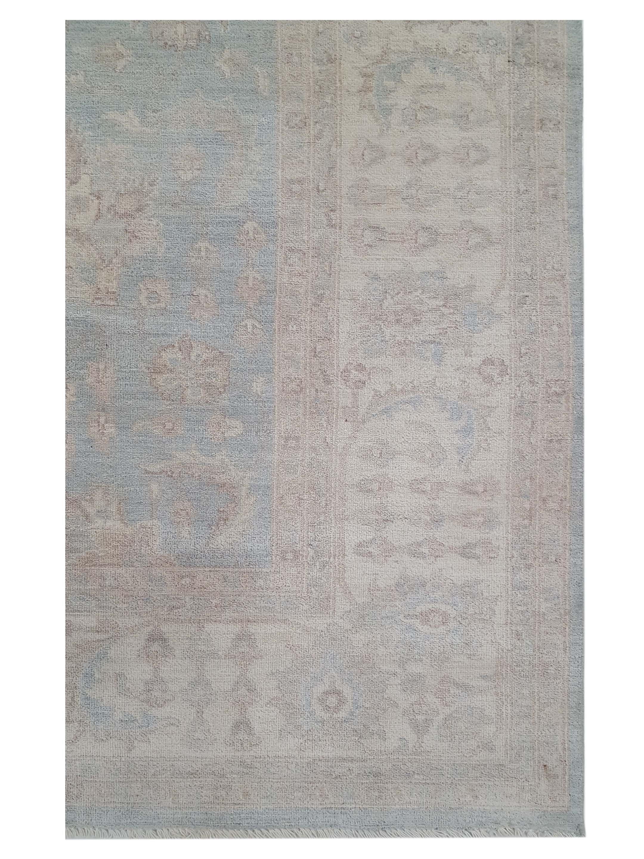 Ziegler Hand Knotted Blue 9x12 - Image 4 of 5