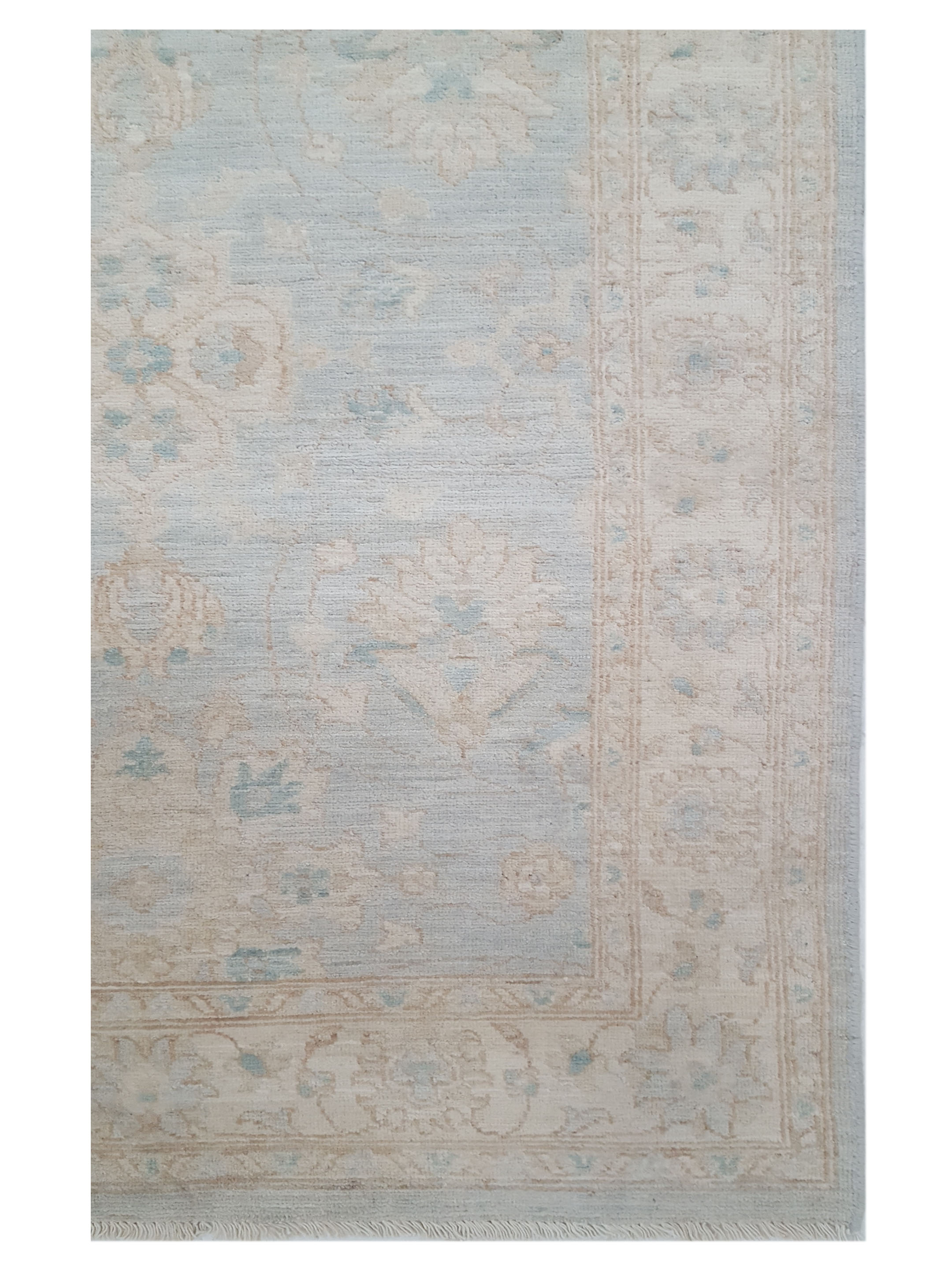 Ziegler Hand Knotted Beige 4x16 - Image 3 of 5