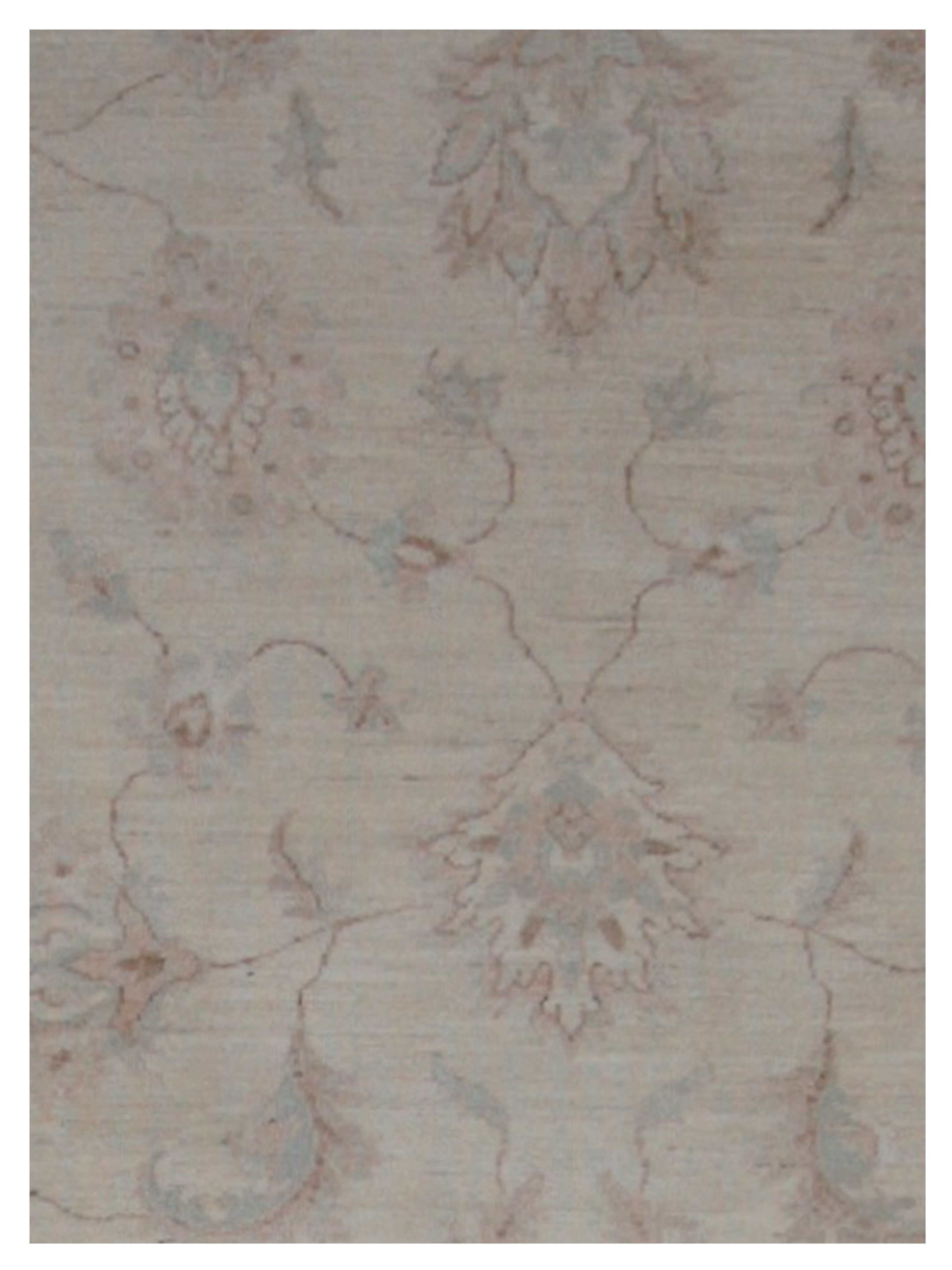 Ziegler Hand Knotted Beige 9x12 - Image 4 of 6