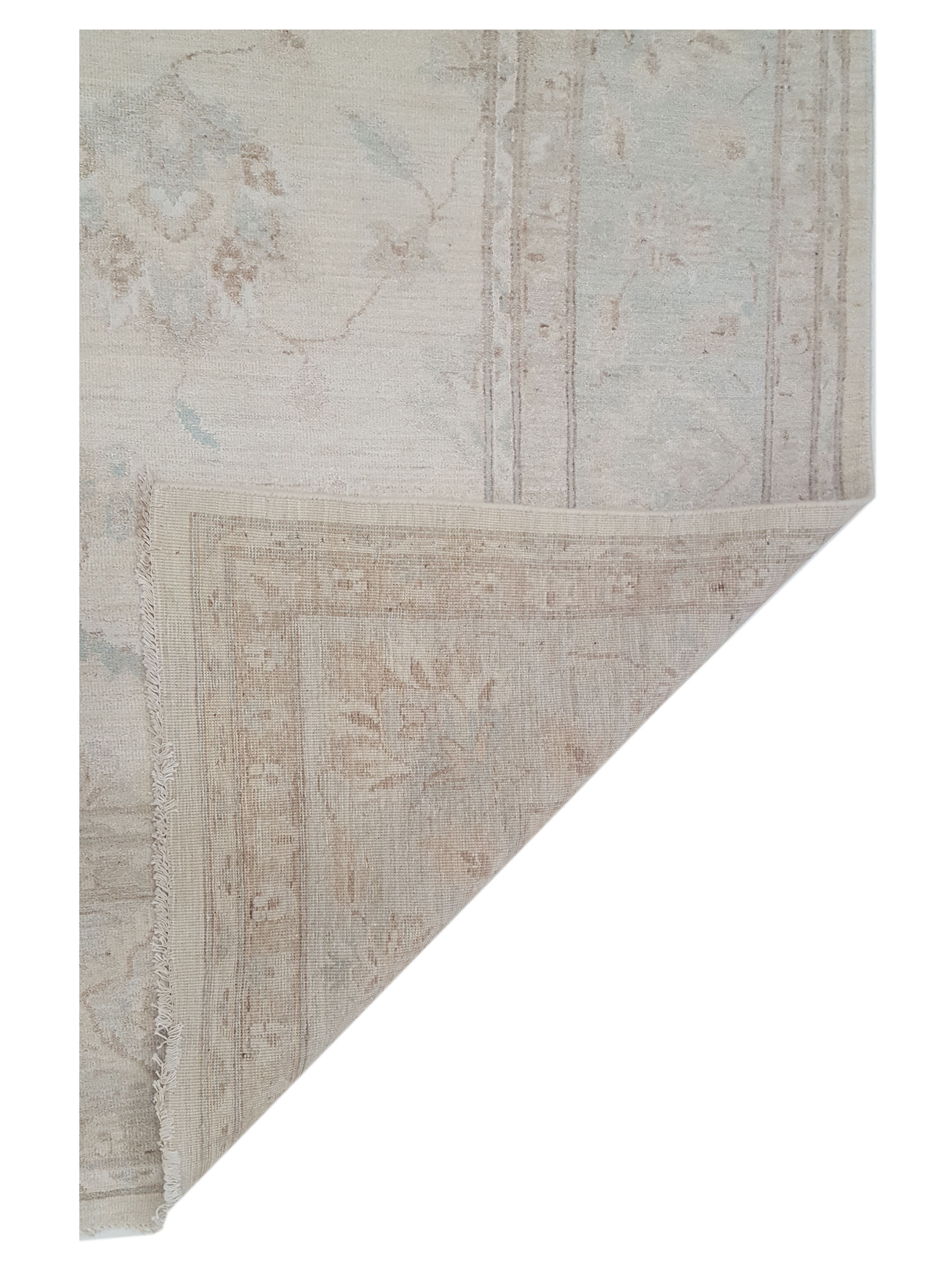 Ziegler Hand Knotted Beige 9x12 - Image 6 of 6