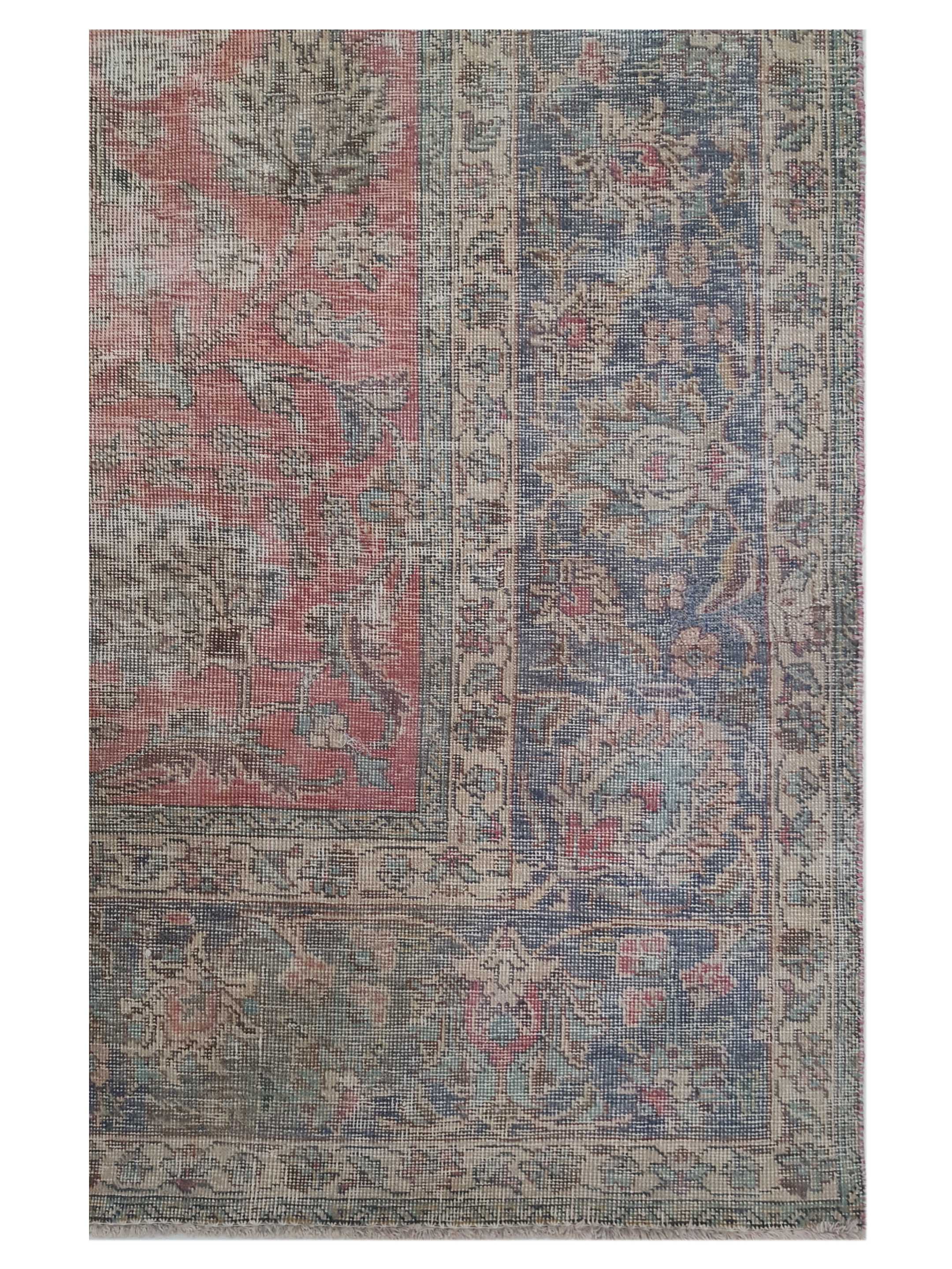 Vintage Hand Knotted Red 10x13 - Image 3 of 5