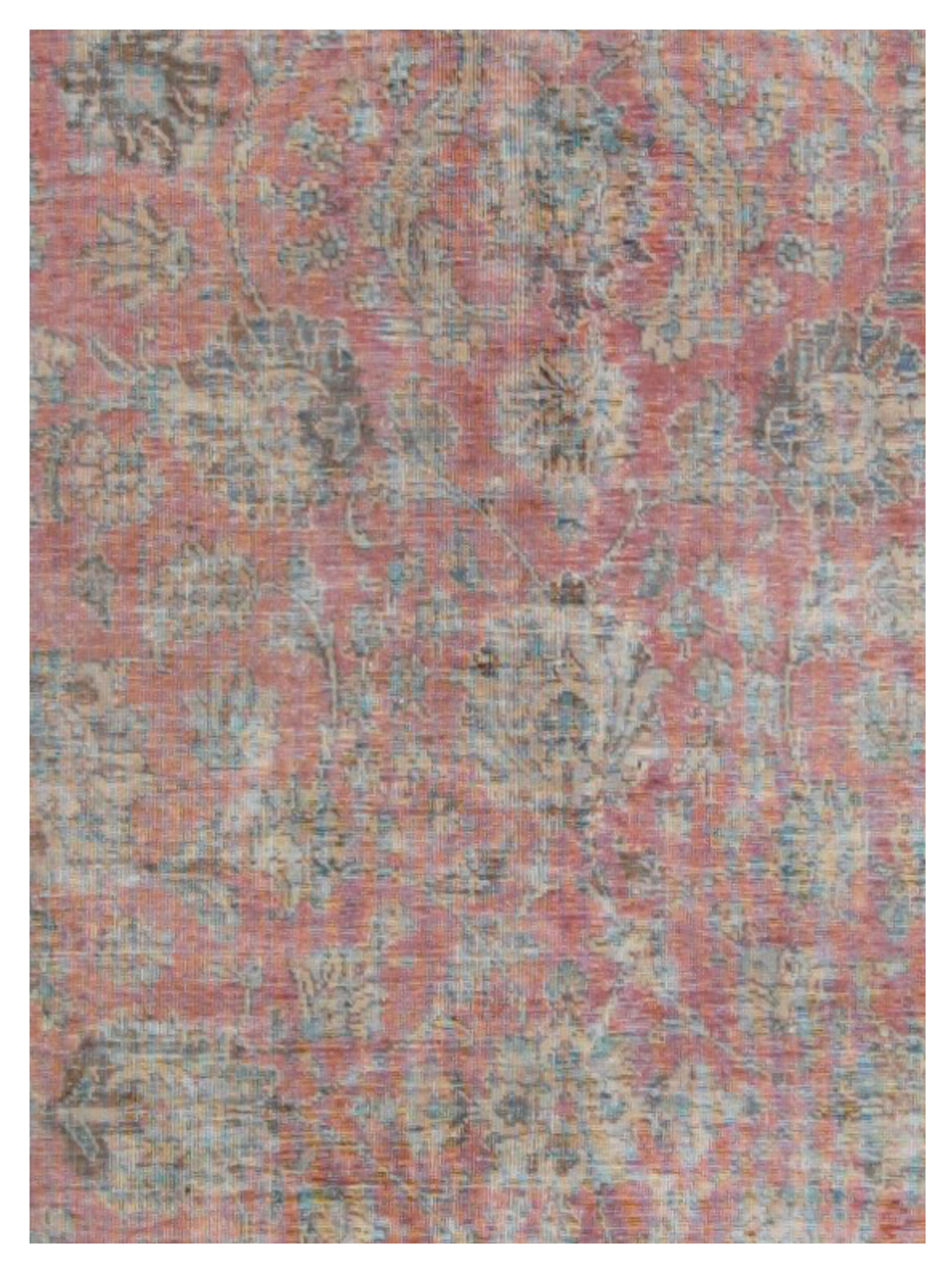 Vintage Hand Knotted Red 10x13 - Image 4 of 5