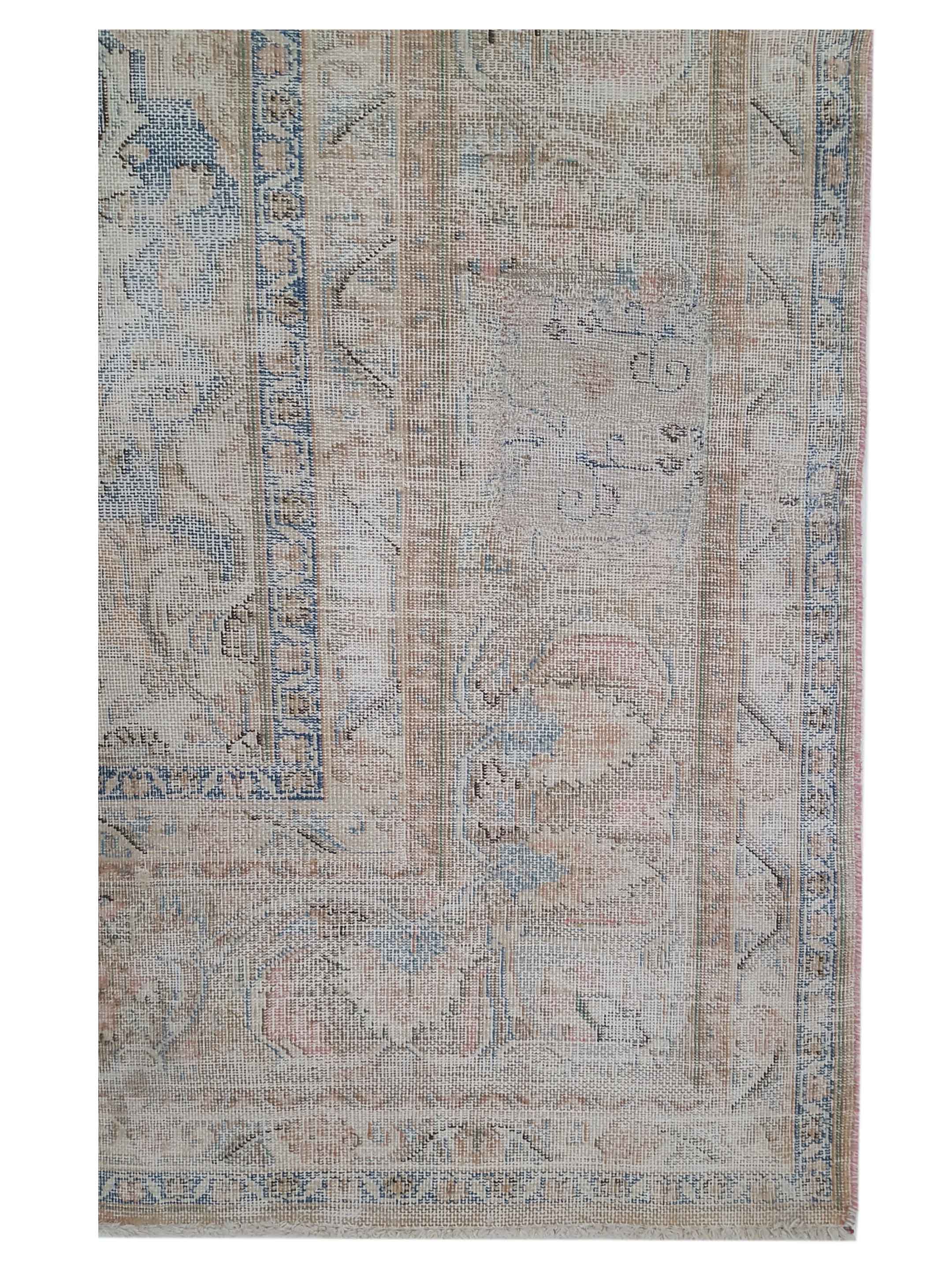 Vintage Hand Knotted Beige 10x13 - Image 3 of 5