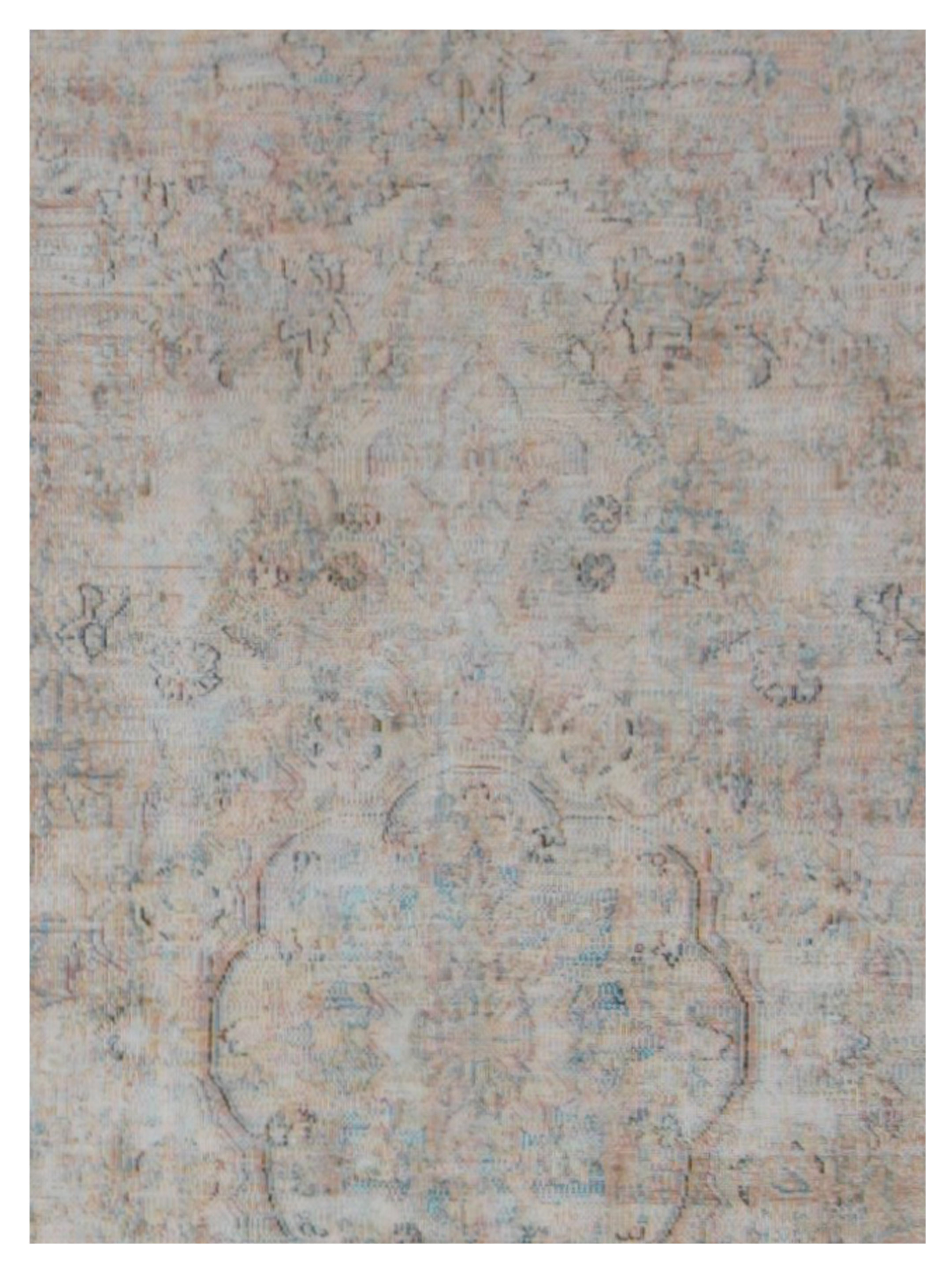 Vintage Hand Knotted Beige 10x13 - Image 4 of 5