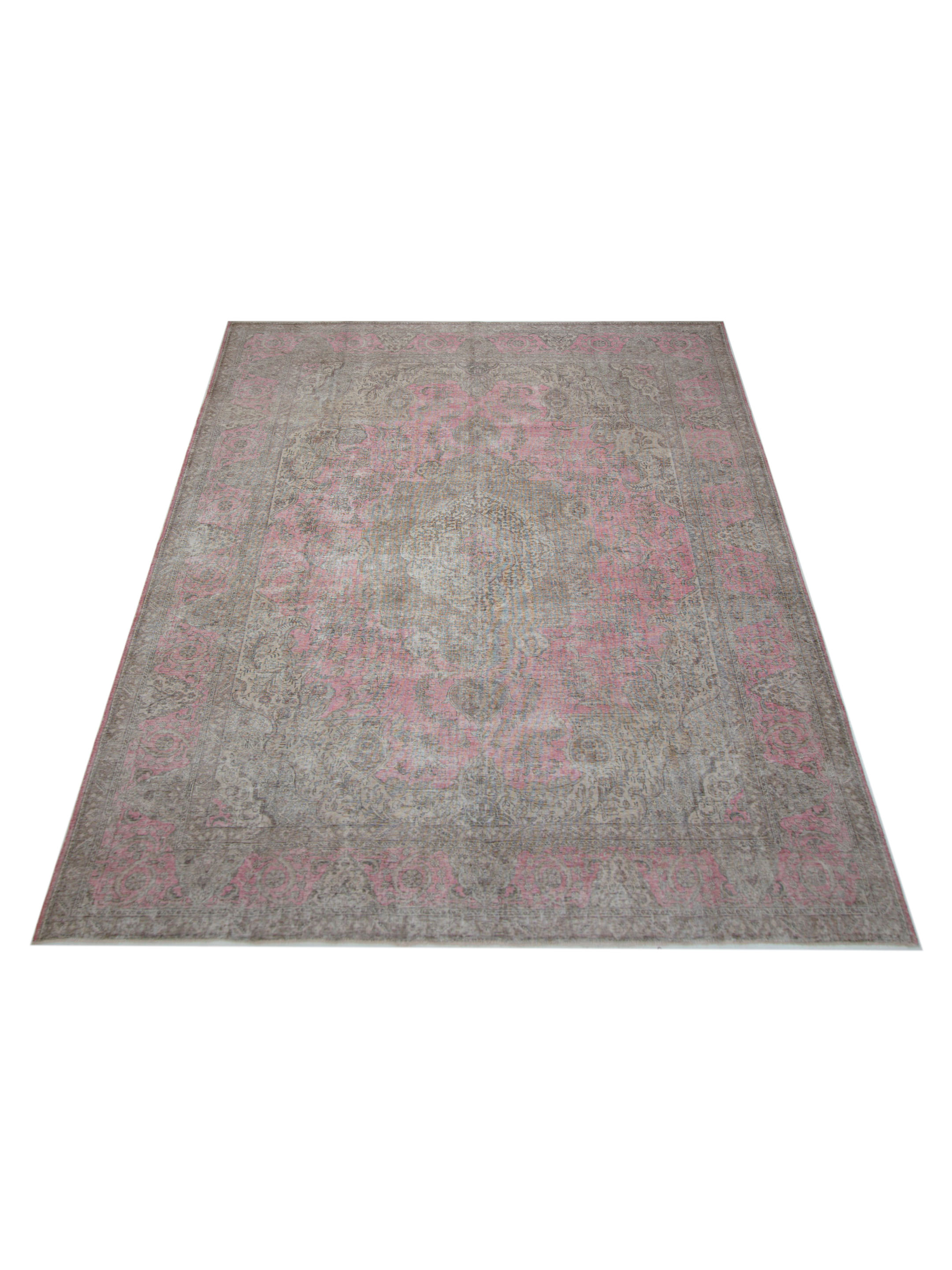 Vintage Hand Knotted Pink 12x16 - Image 2 of 5