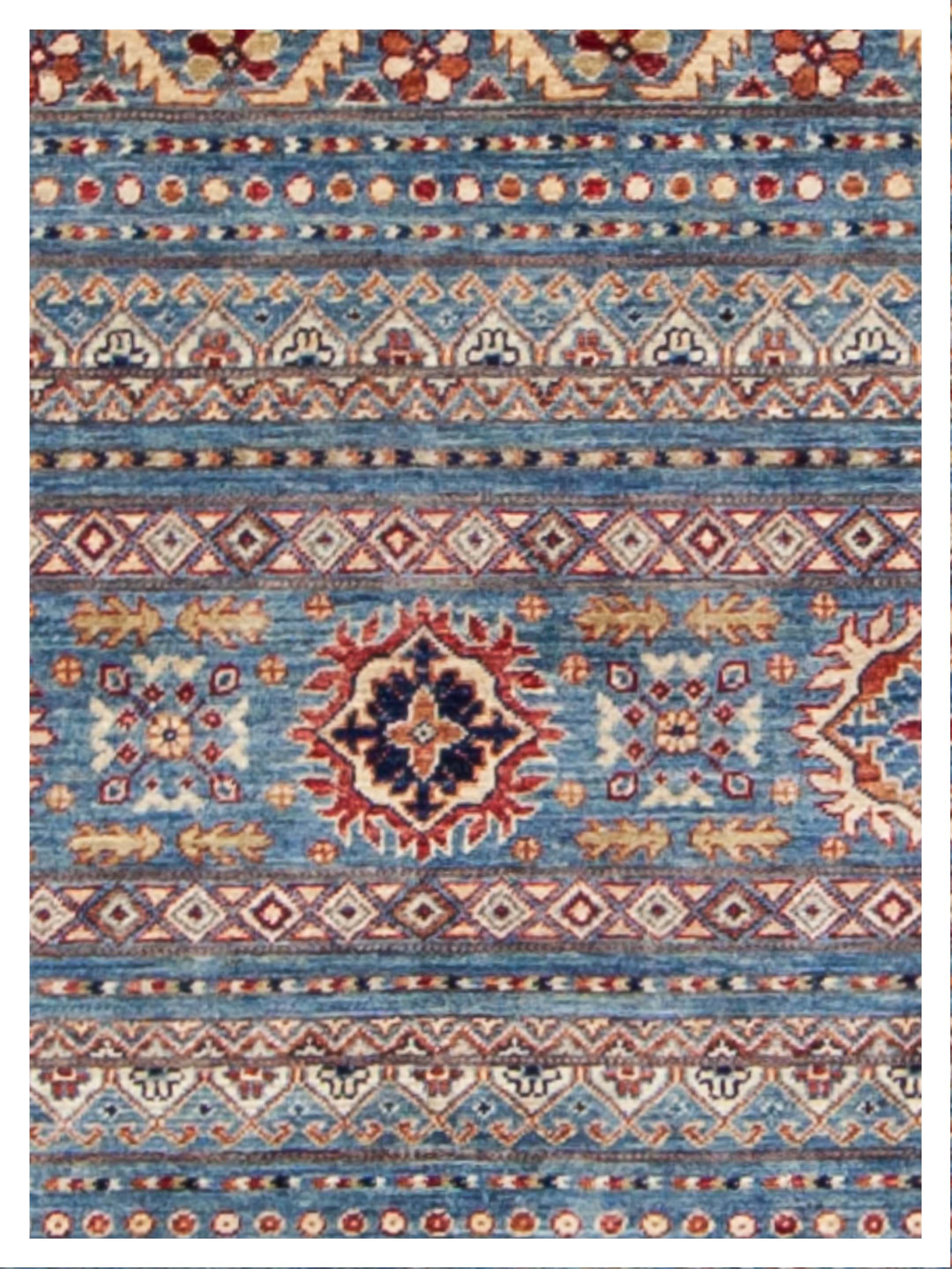 Khorgeen Hand Knotted Grey 6x8 - Image 4 of 6