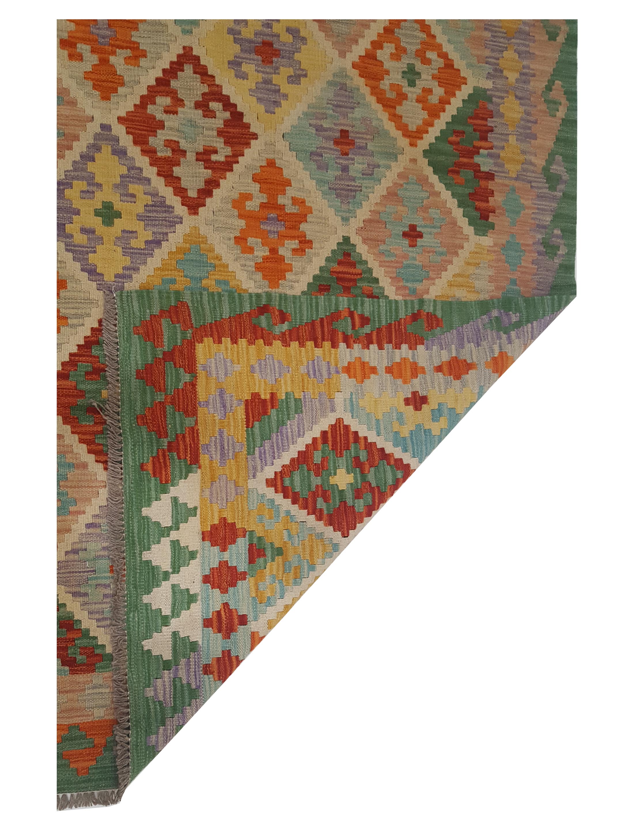 Kilim Hand Woven Multi 11x17 - Image 5 of 5