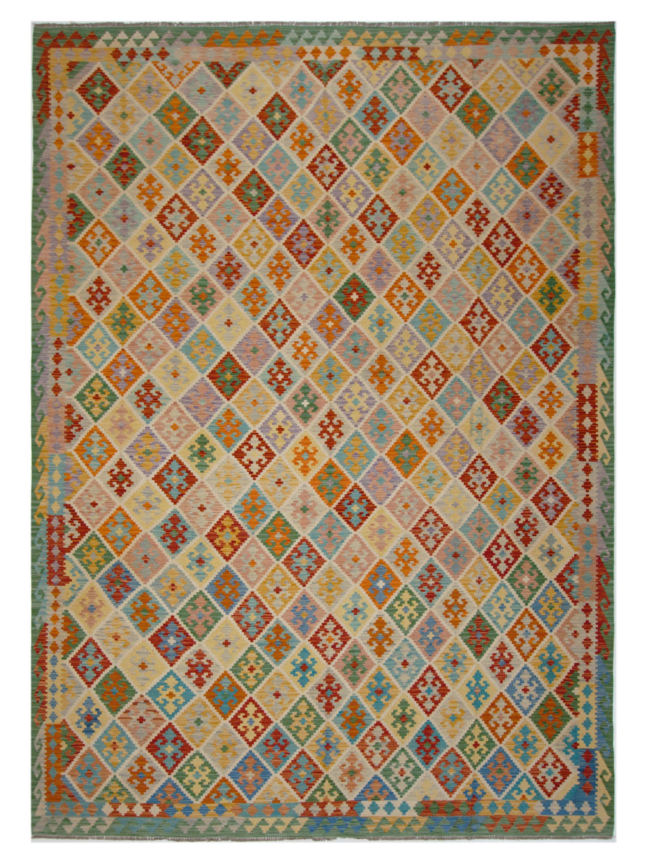 Kilim Hand Woven Multi 11x17