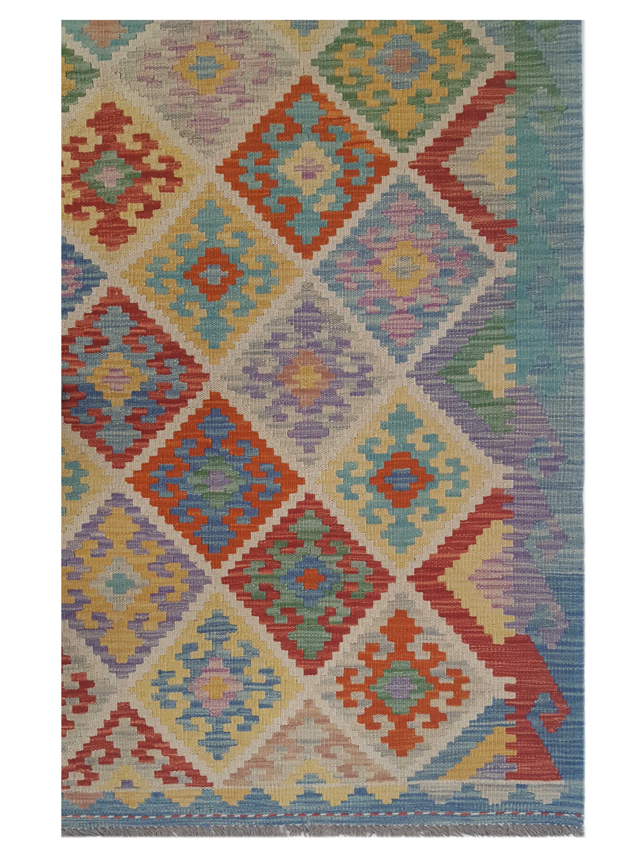 Kilim Hand Woven Multi 10x16 - Image 3 of 5