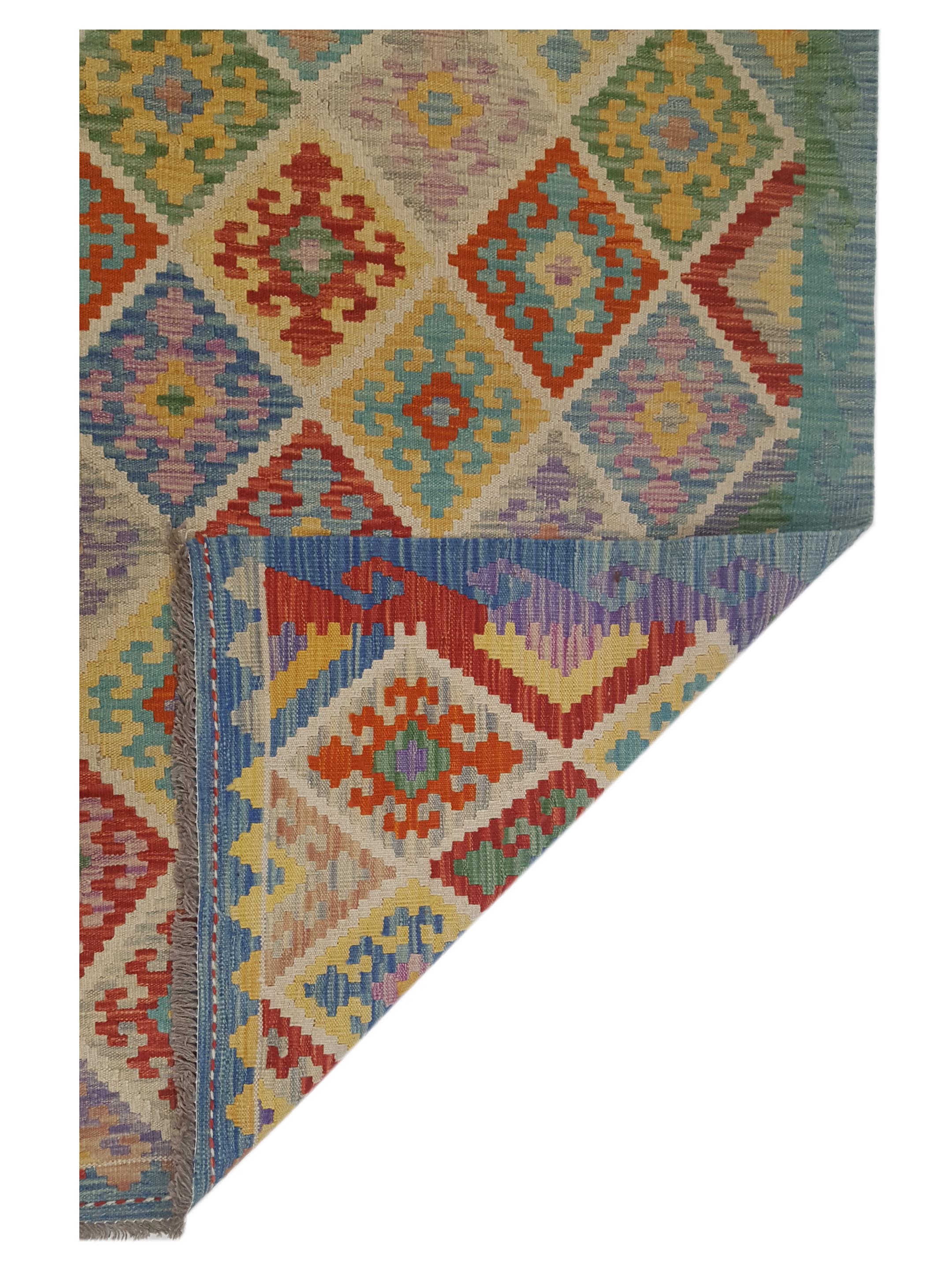 Kilim Hand Woven Multi 10x16 - Image 5 of 5
