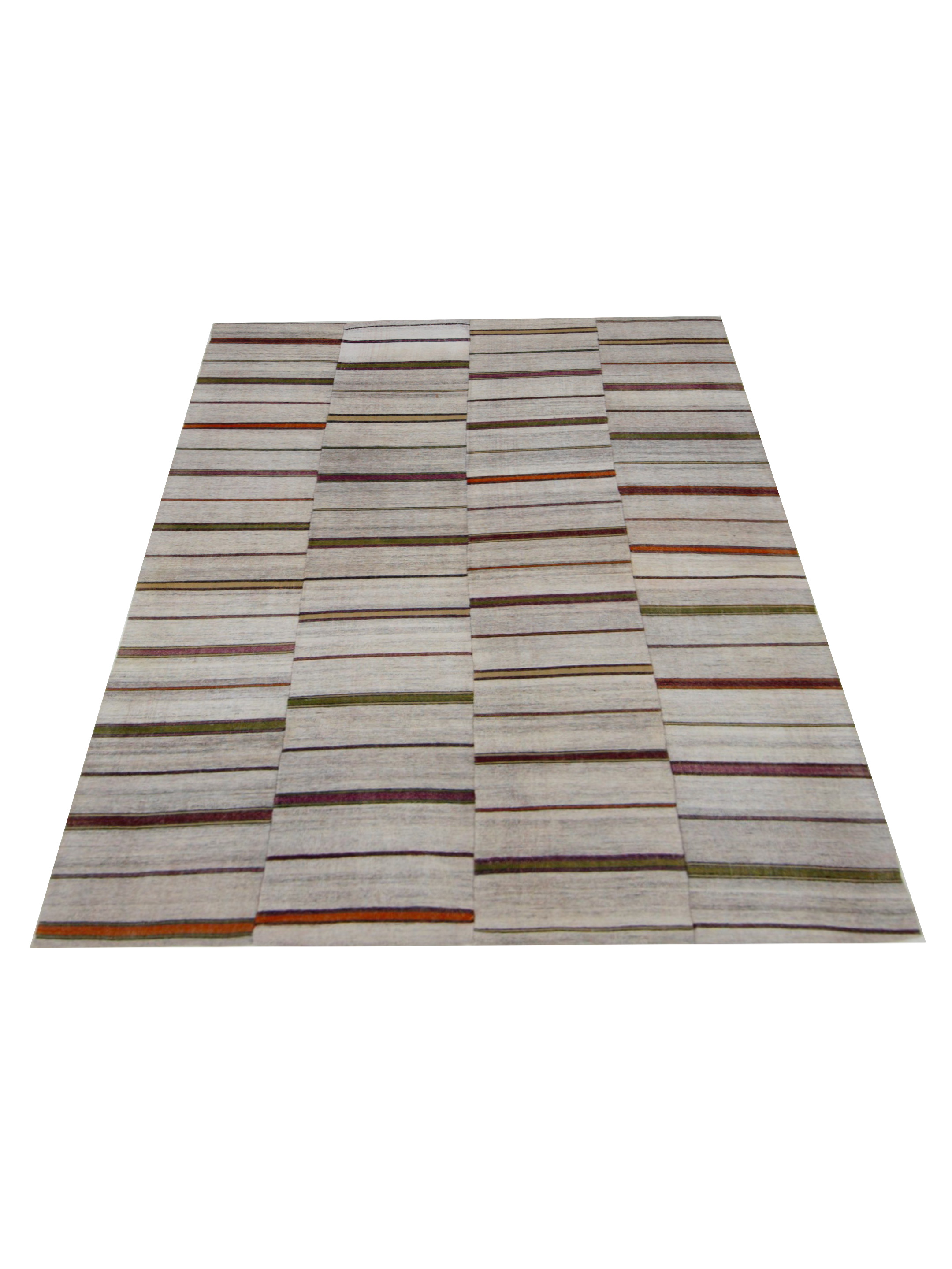 Galicia Flatweave Beige 5x7 - Image 2 of 5