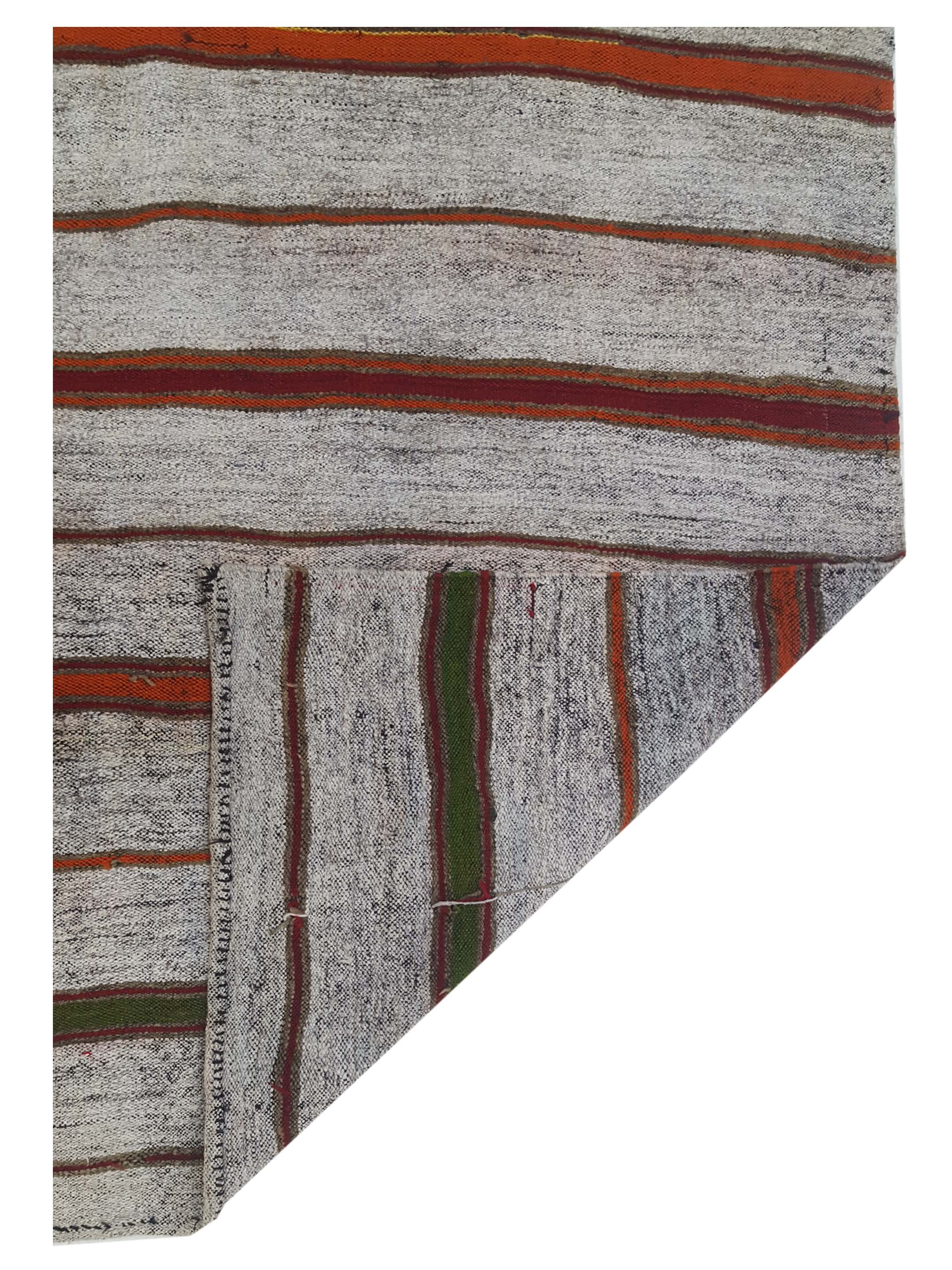 Galicia Flatweave Grey 5x8 - Image 4 of 5