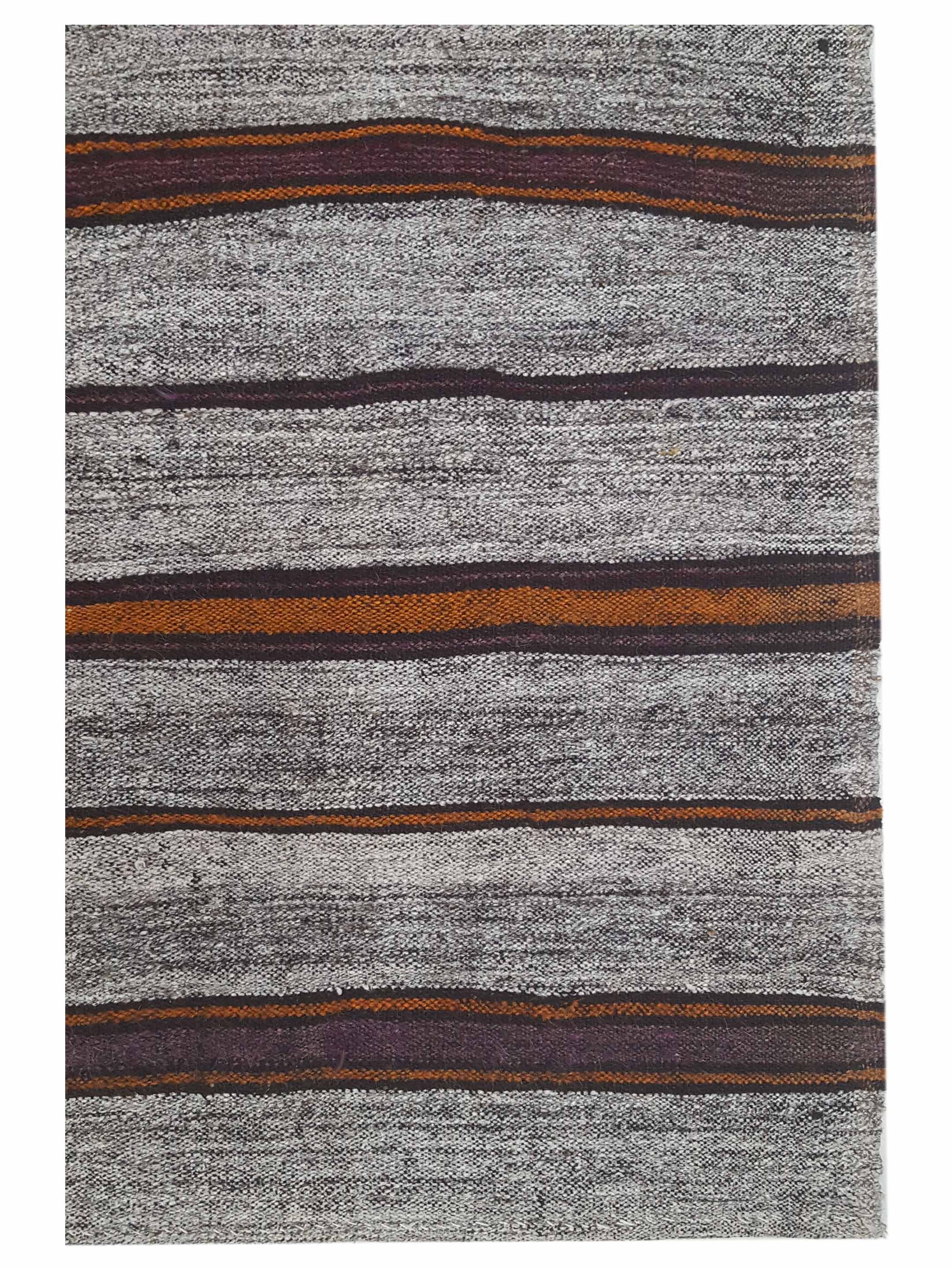 Galicia Flatweave Grey 5x8 - Image 3 of 5