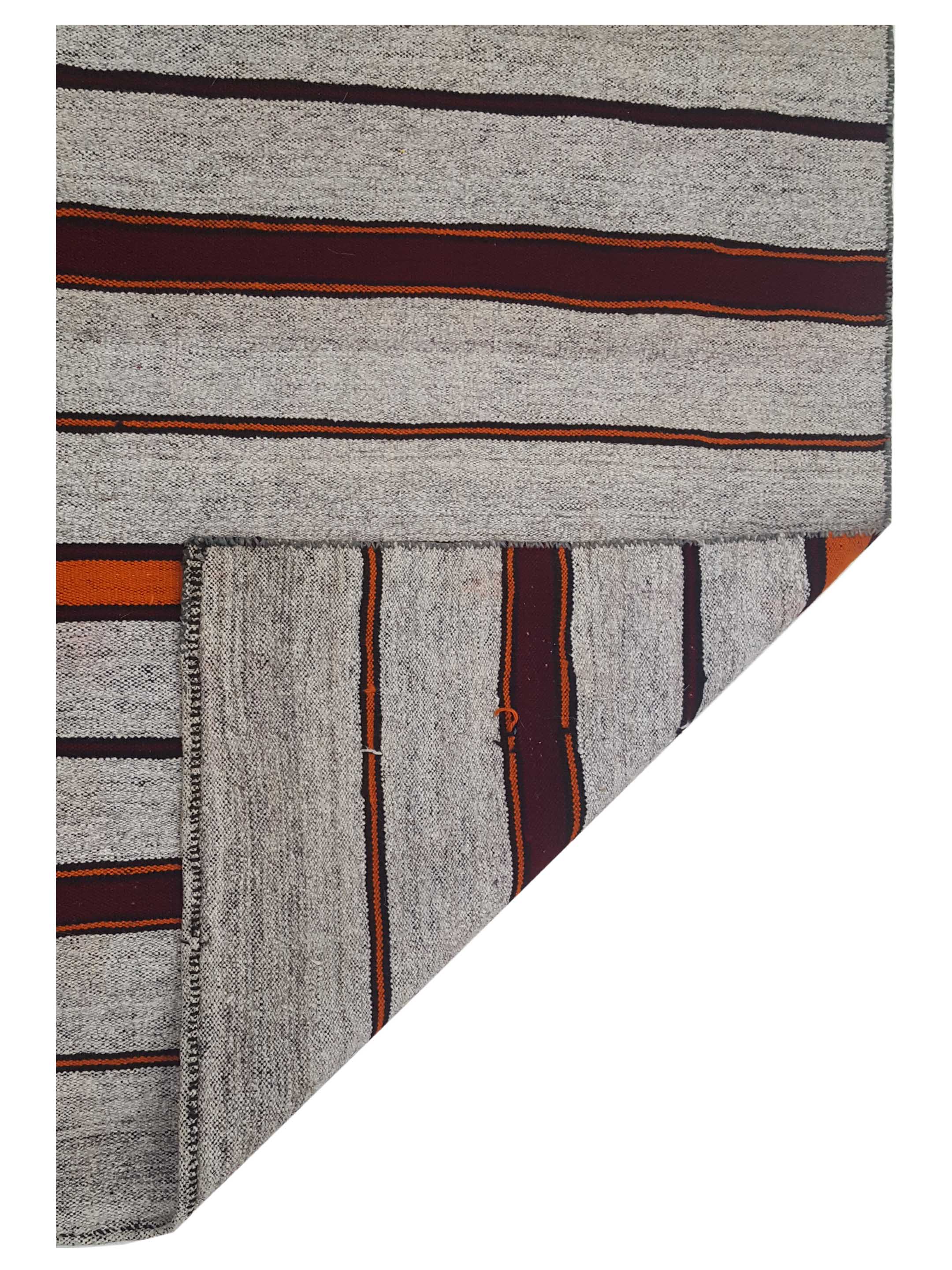 Galicia Flatweave Grey 5x8 - Image 5 of 5