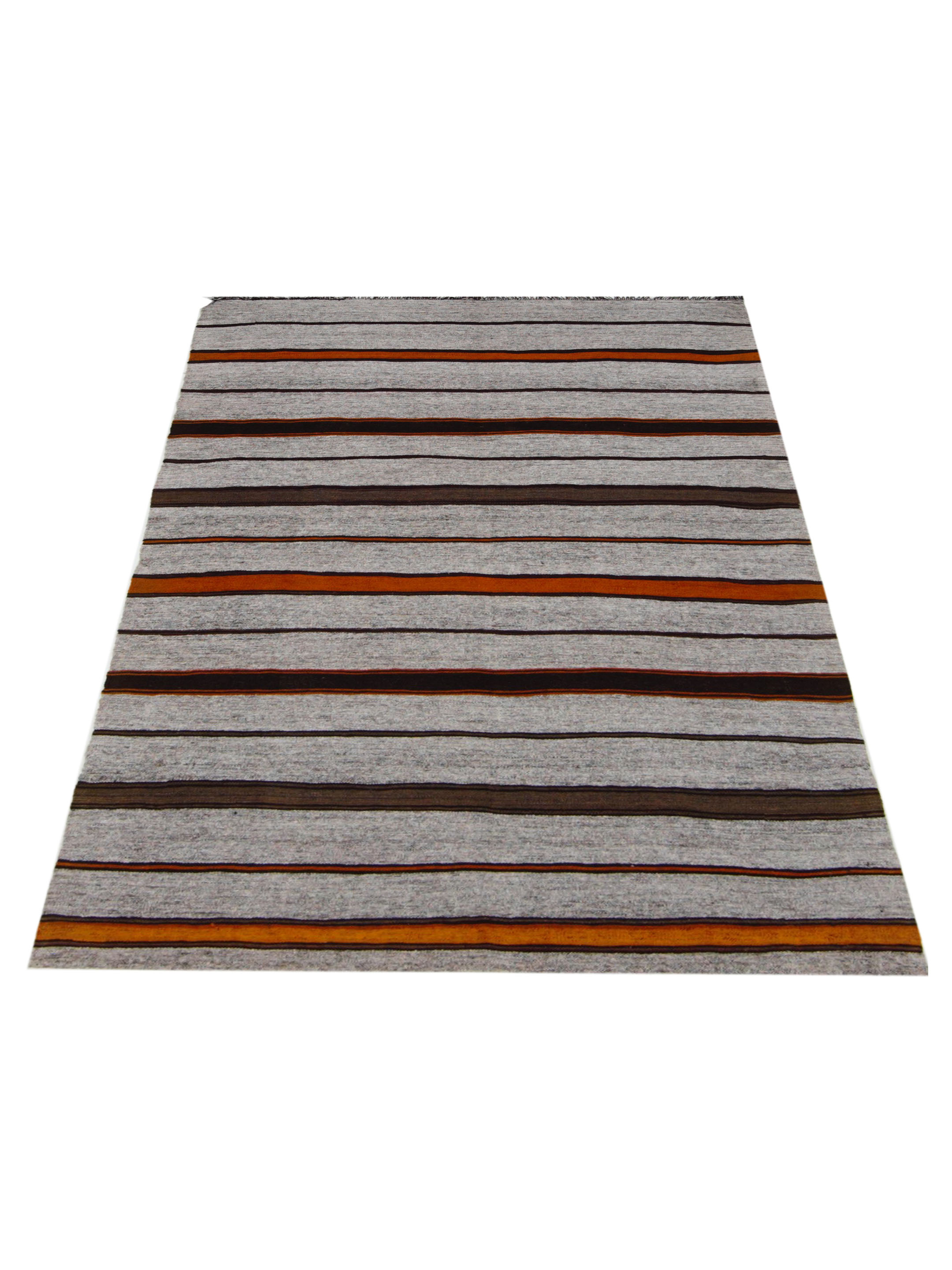 Galicia Flatweave Grey 5x7 - Image 2 of 5