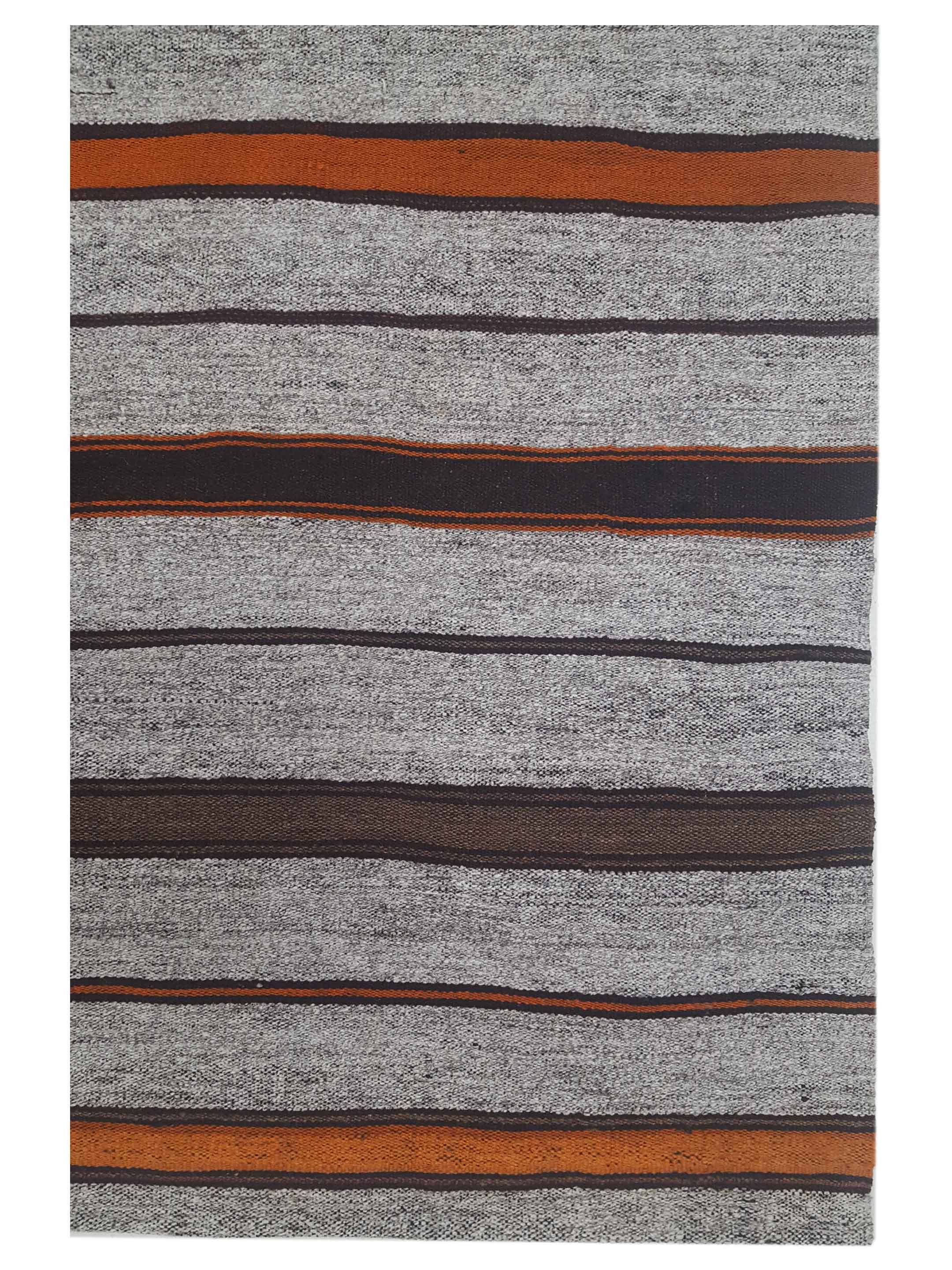 Galicia Flatweave Grey 5x7 - Image 3 of 5
