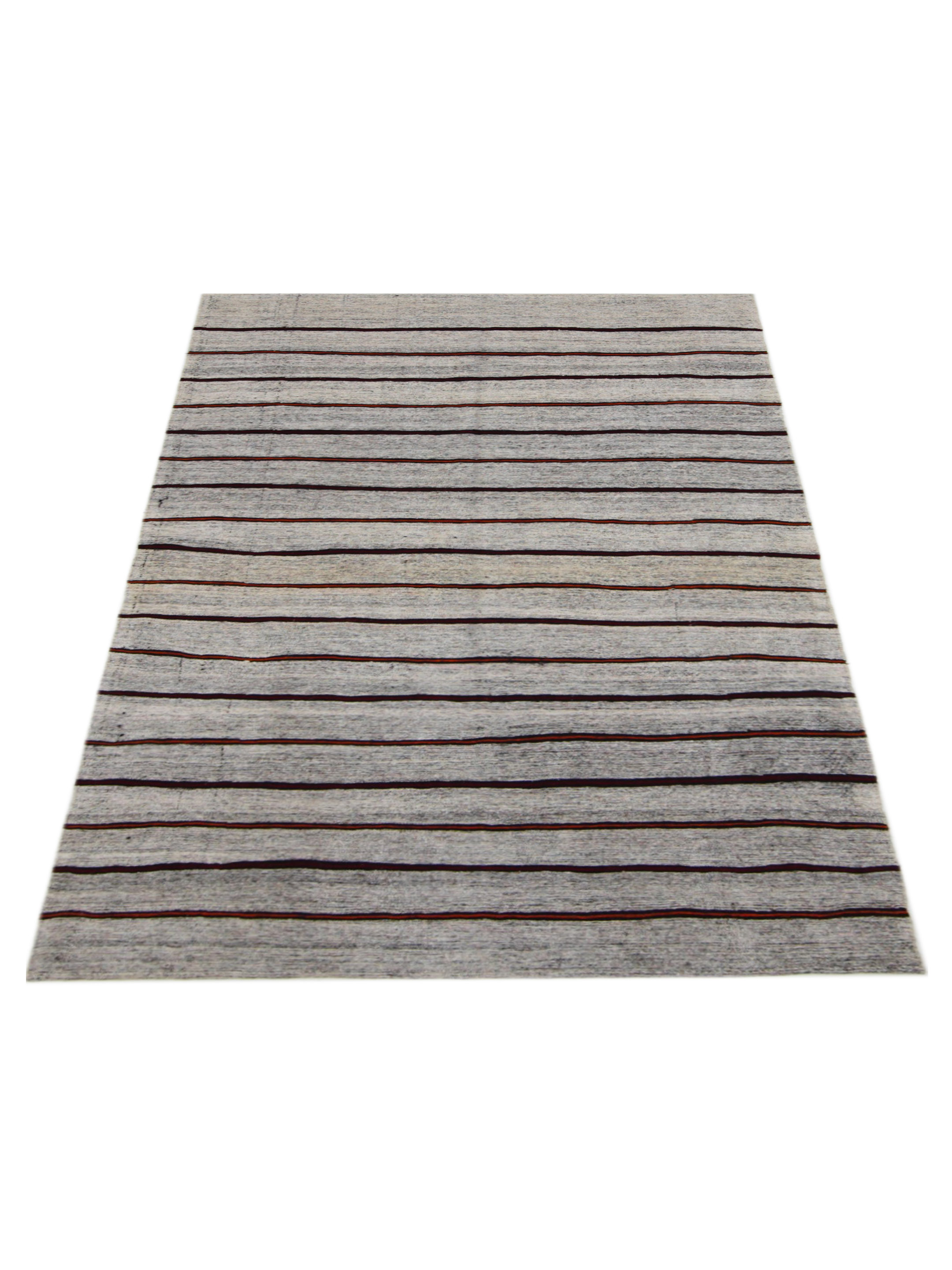 Galicia Flatweave Grey 5x8 - Image 2 of 5