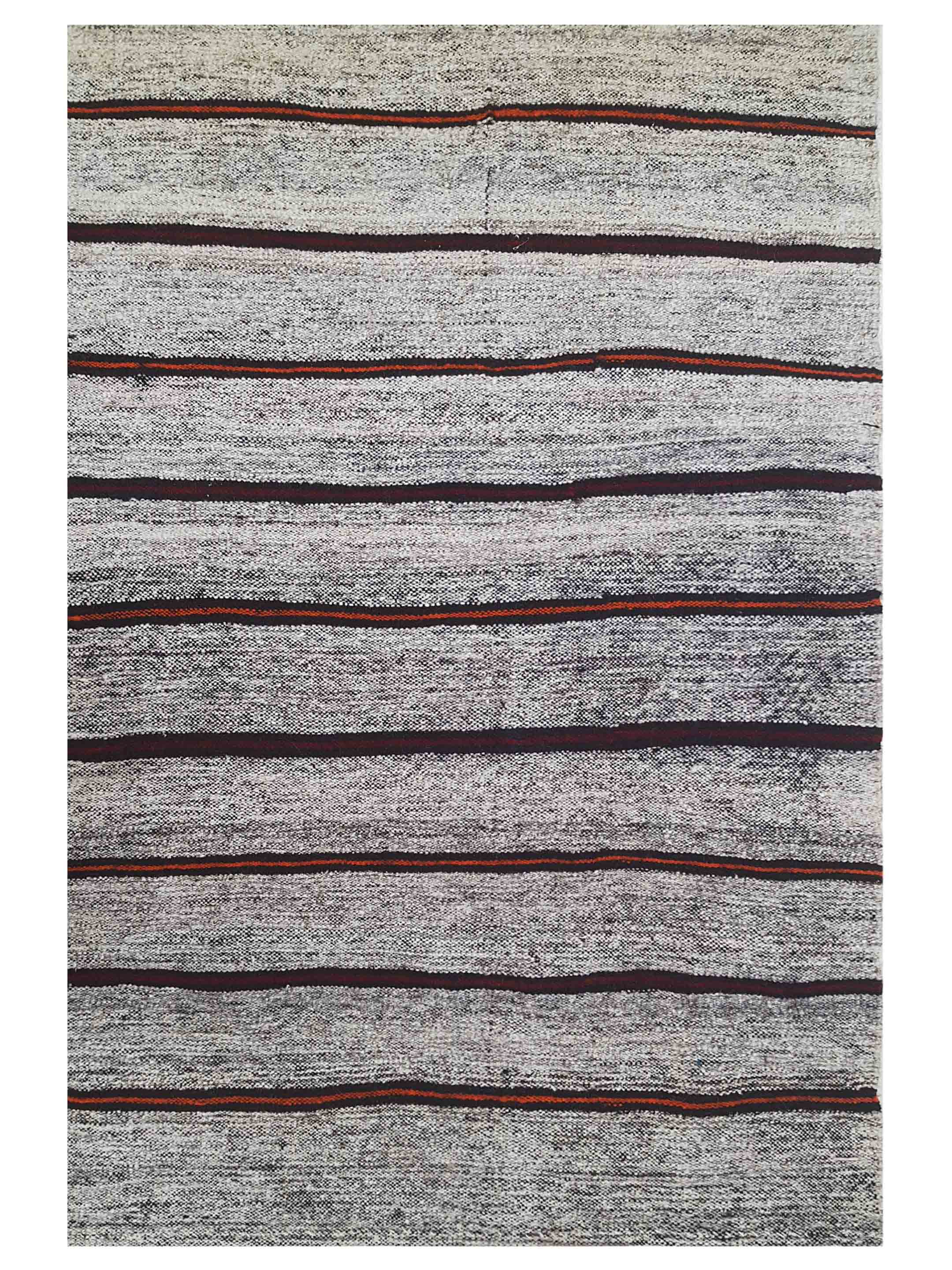 Galicia Flatweave Grey 5x8 - Image 3 of 5