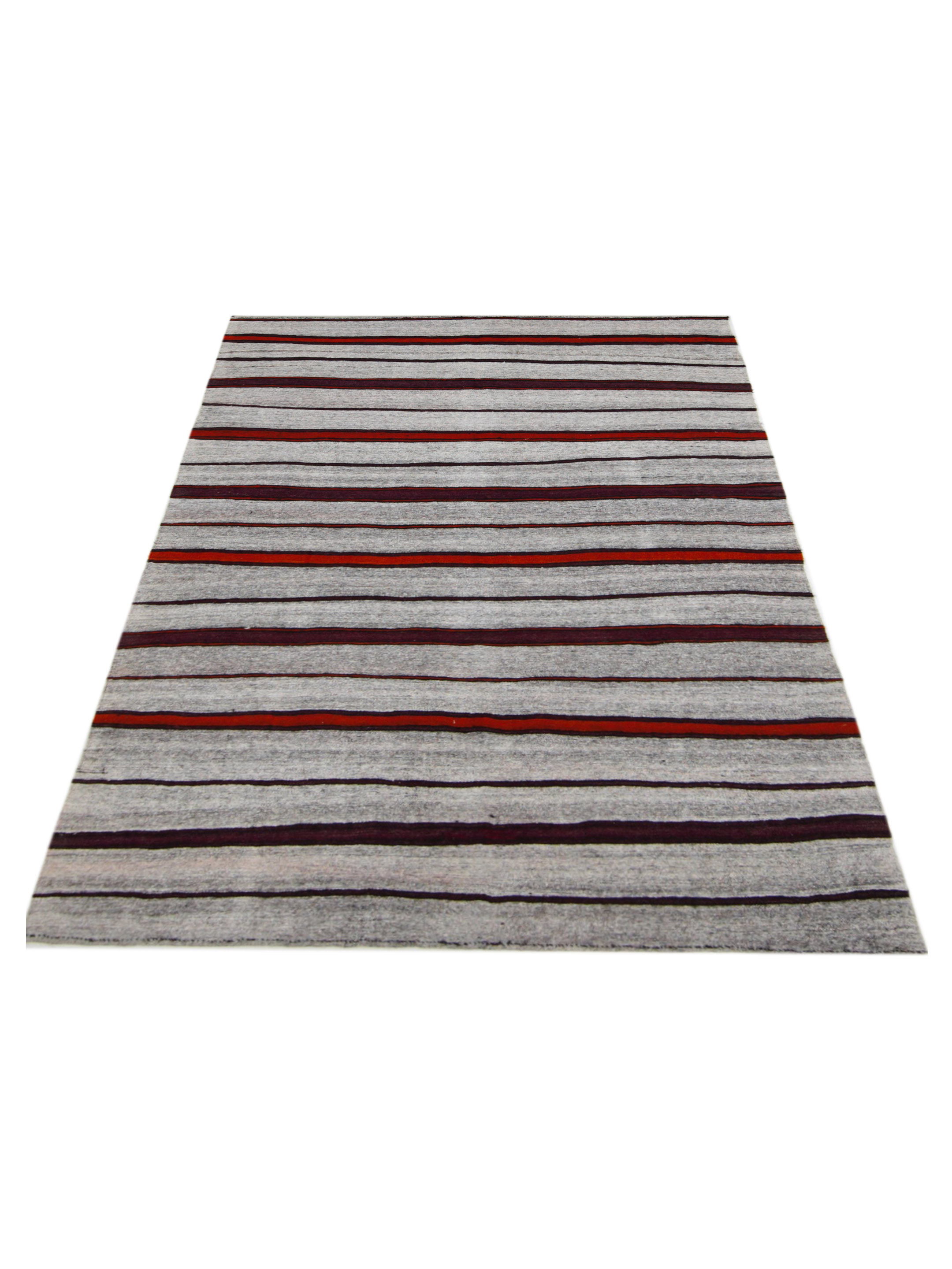 Galicia Flatweave Grey 6x9 - Image 2 of 5