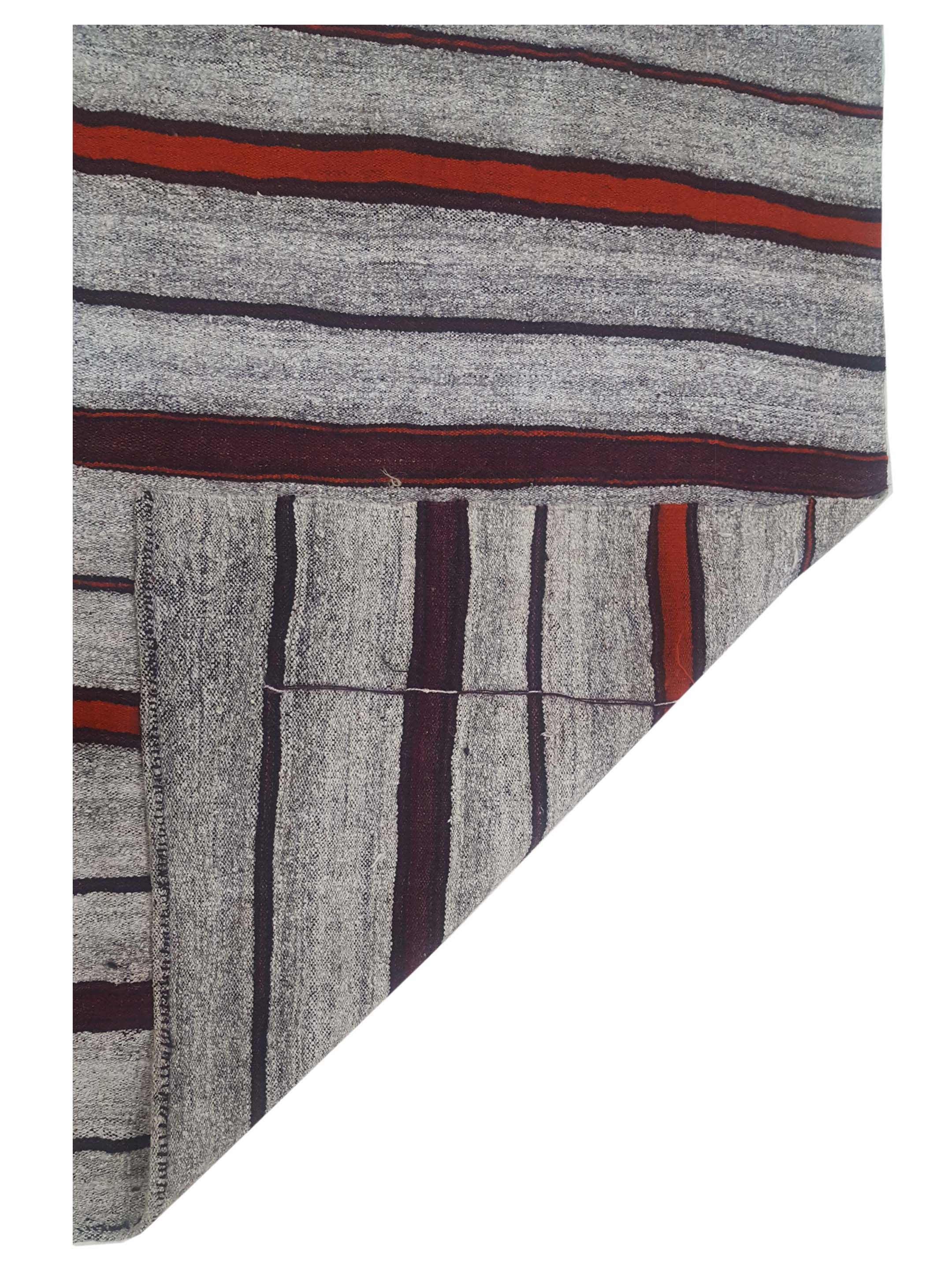 Galicia Flatweave Grey 6x9 - Image 5 of 5