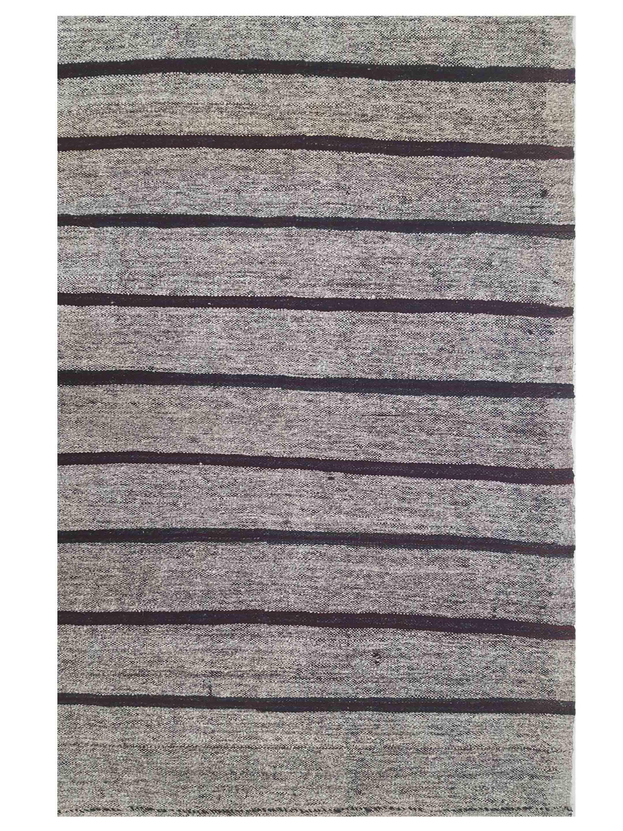 Galicia Flatweave Grey 5x8 - Image 3 of 4