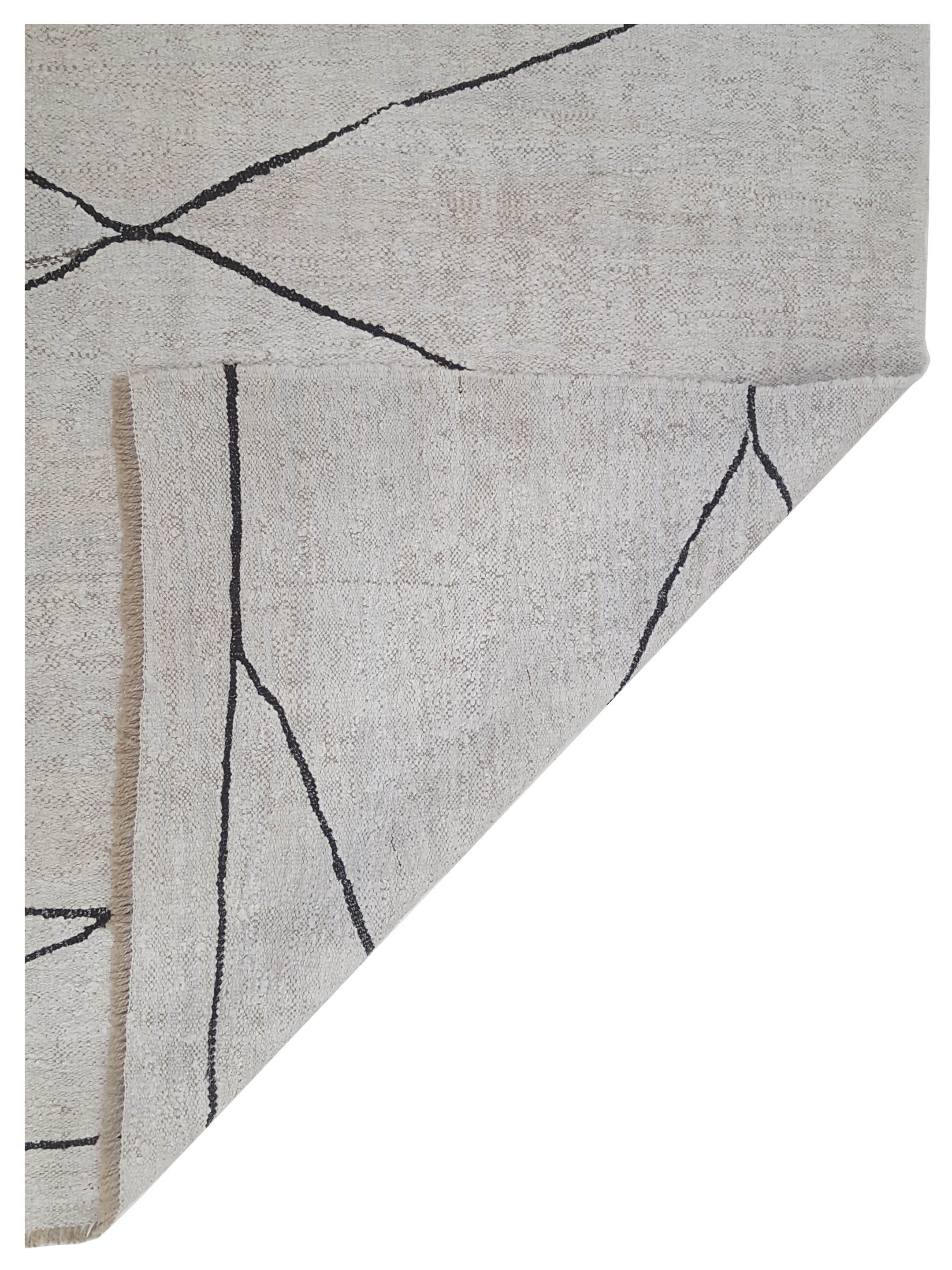 Menorca Flatweave White 9x14 - Image 5 of 6