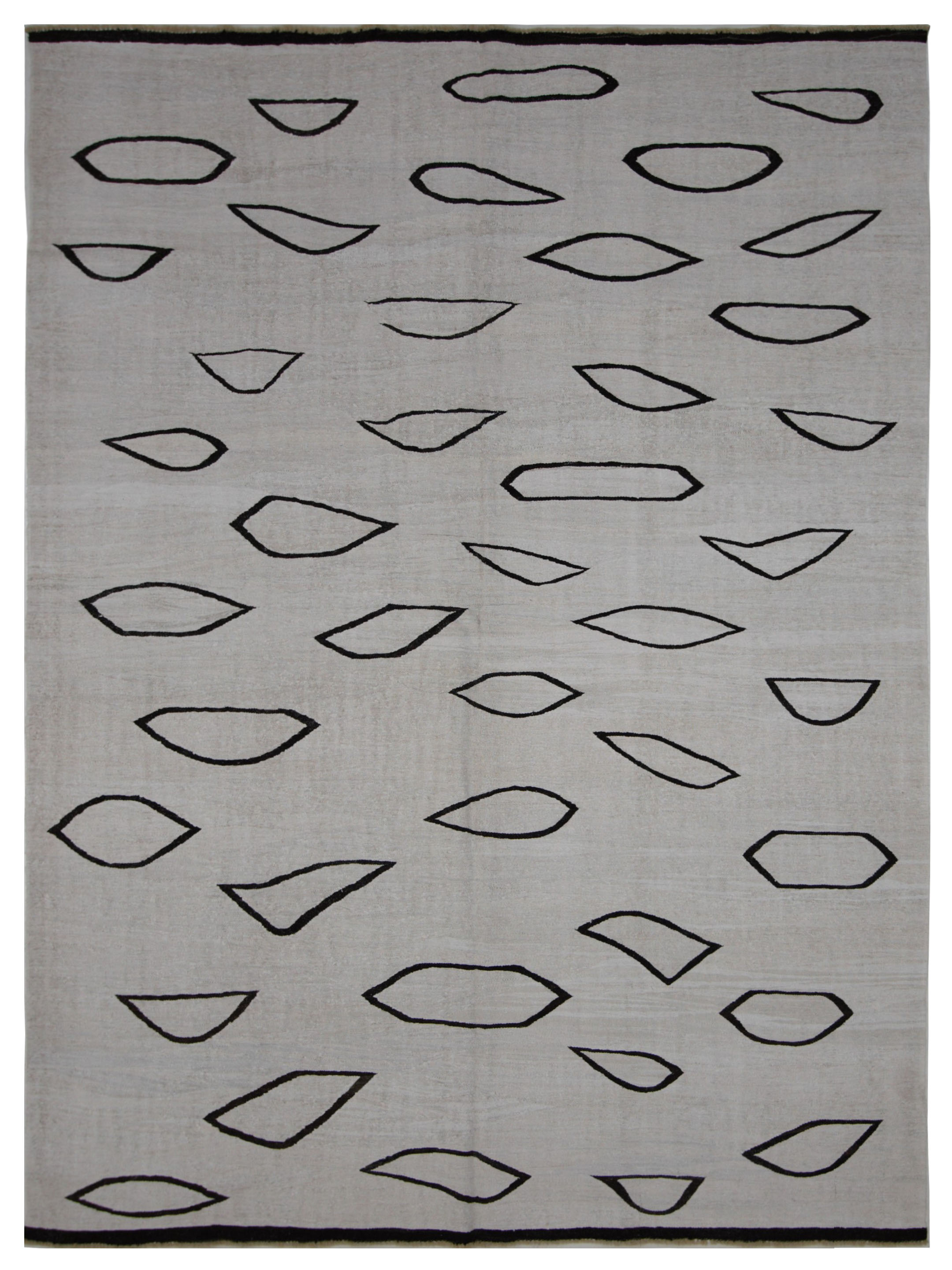 Menorca Flatweave White 9x12 - Image 5 of 5