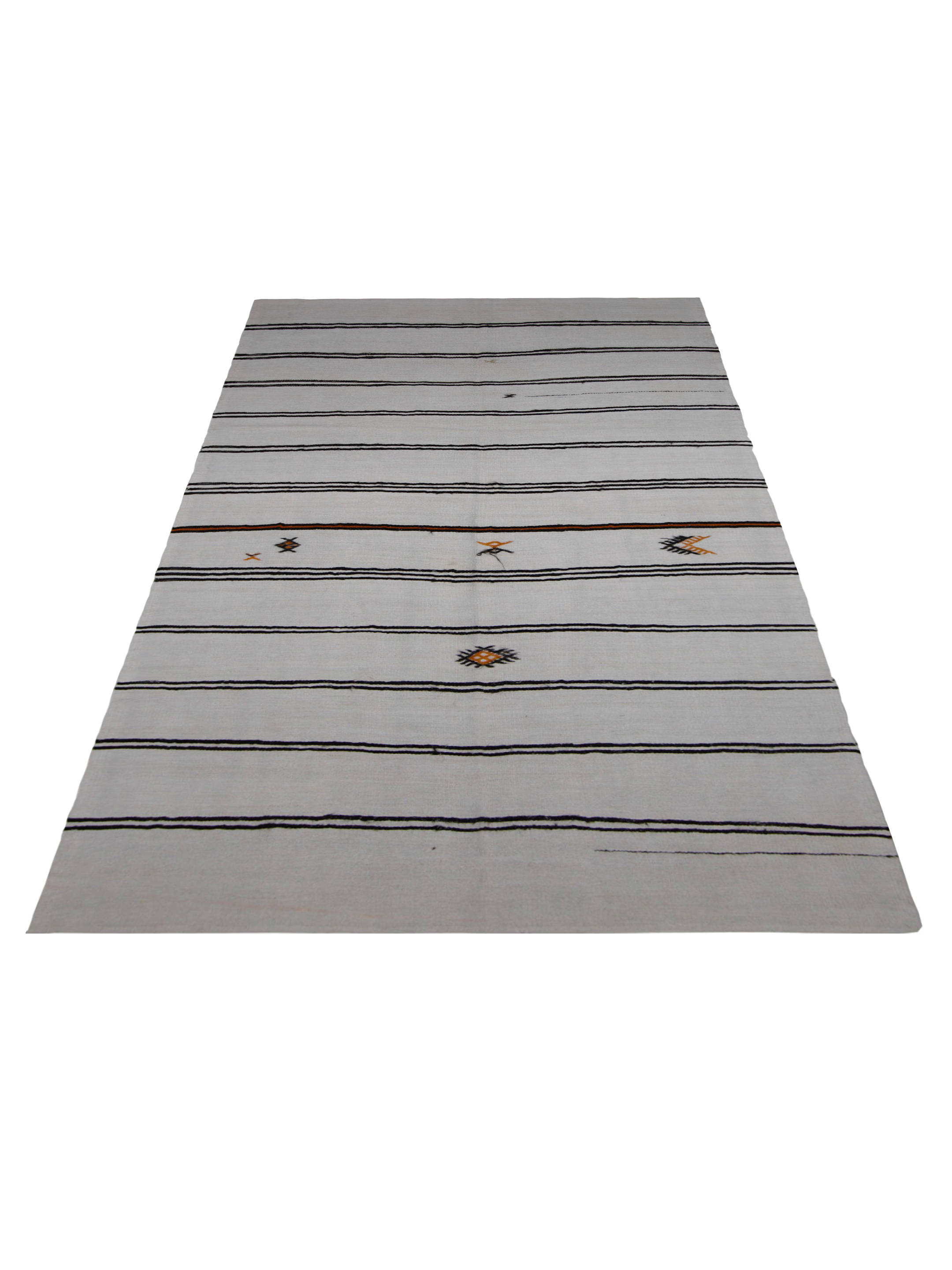 Menorca Flatweave White 6x12 - Image 2 of 5