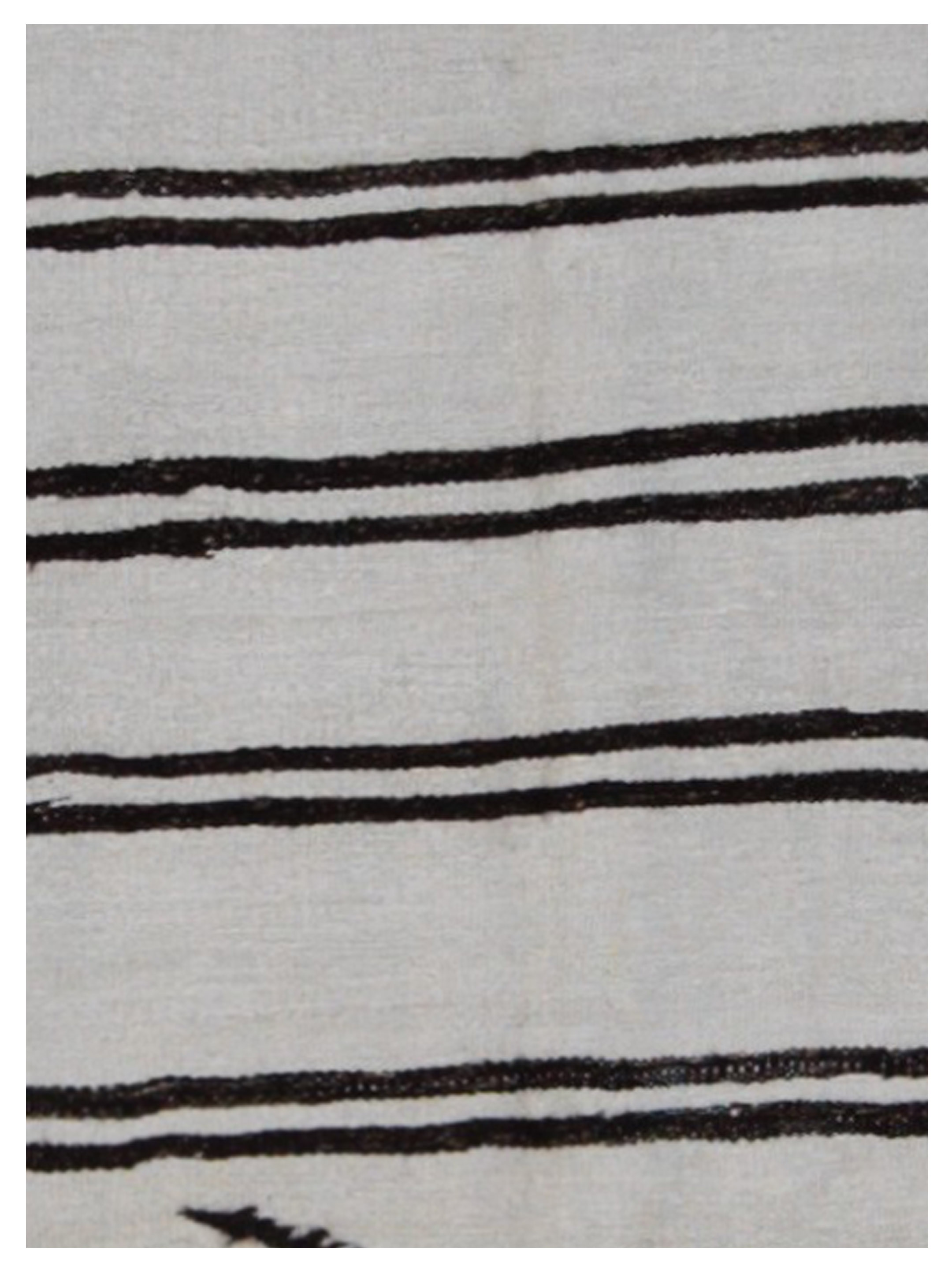 Malaga Flatweave White 7x13 - Image 3 of 5