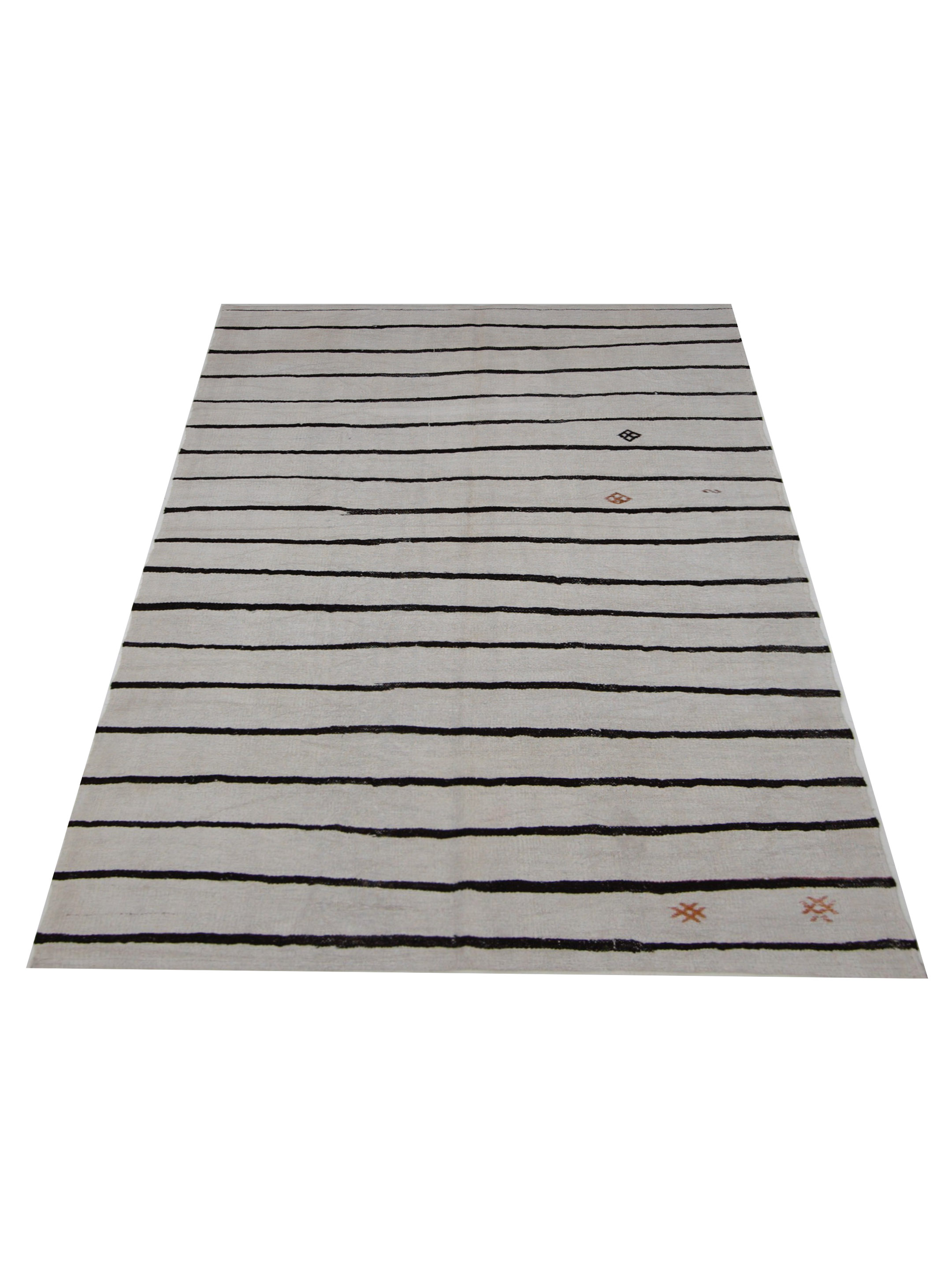 Malaga Flatweave Ivory 7x9 - Image 2 of 5