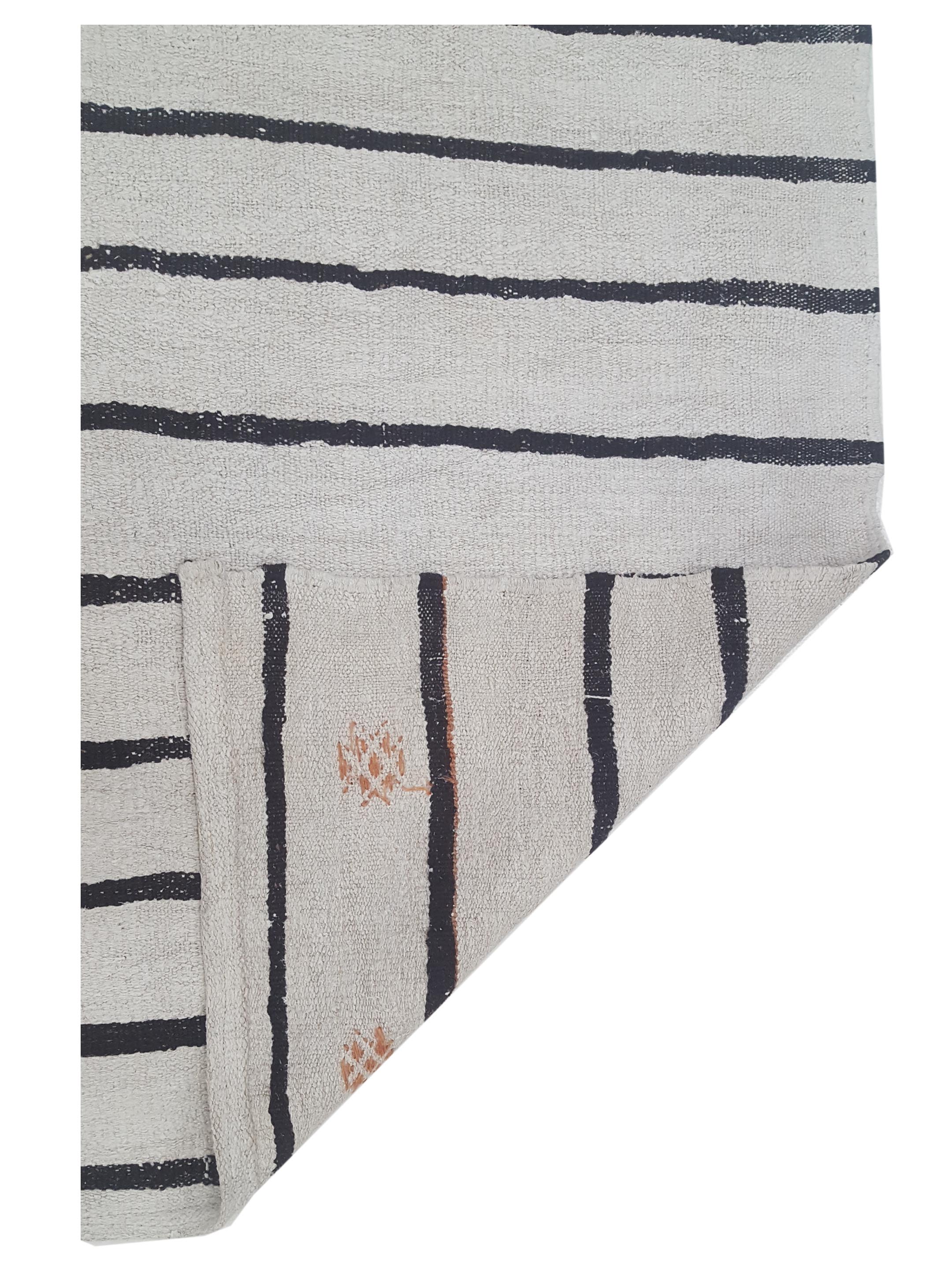 Malaga Flatweave Ivory 7x9 - Image 4 of 5