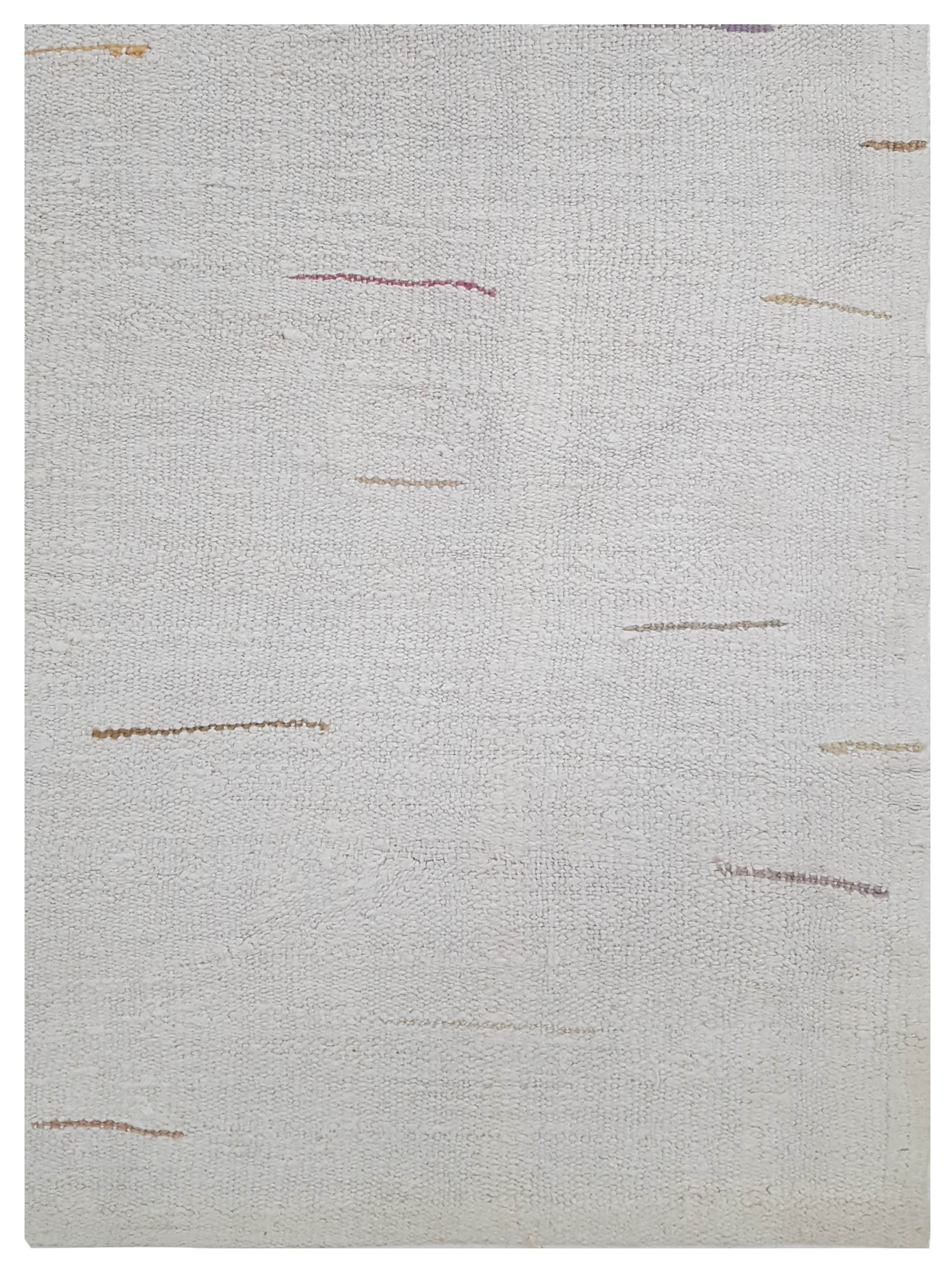 Malaga Flatweave Ivory 6x9 - Image 4 of 5