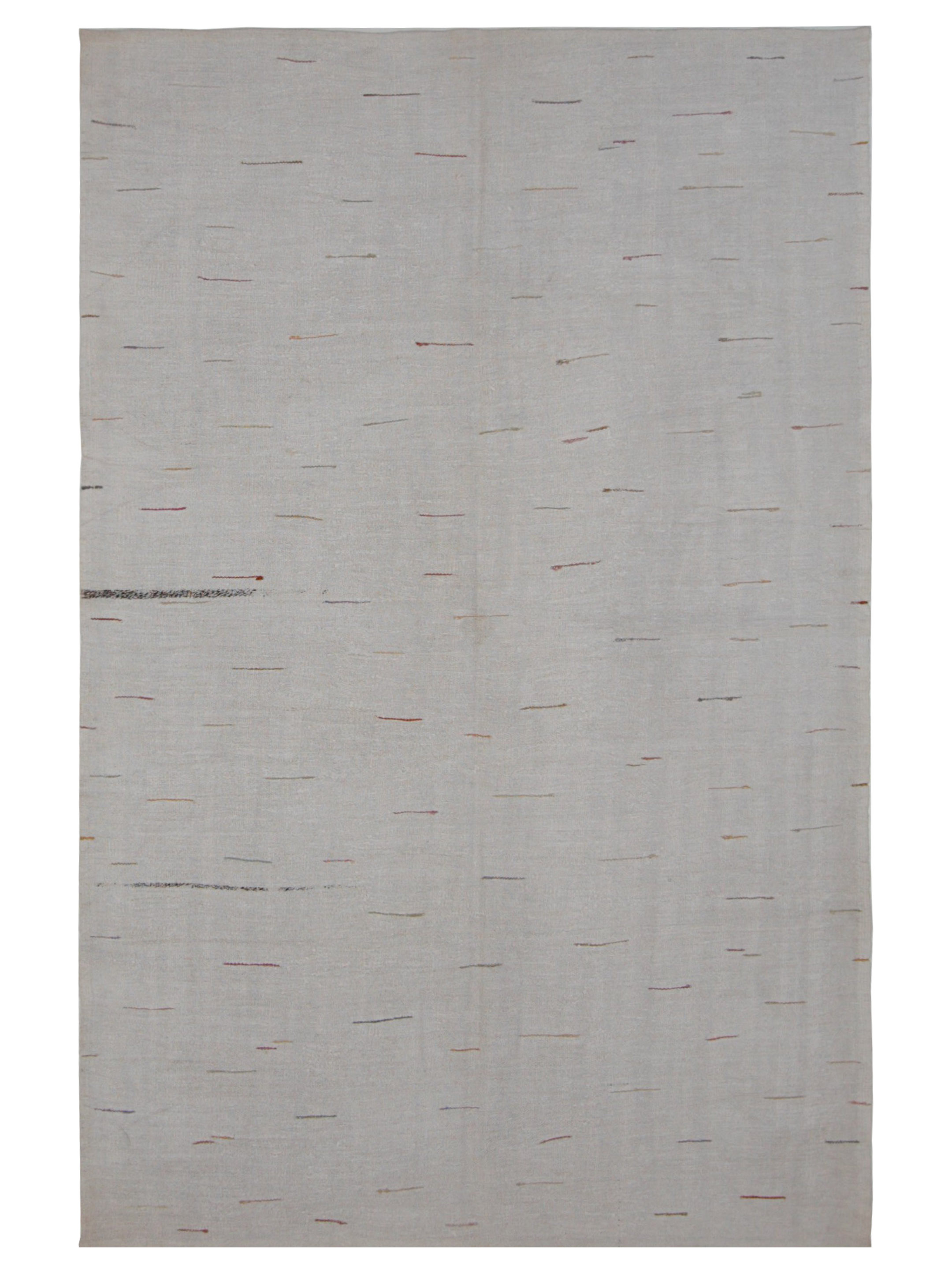 Malaga Flatweave Ivory 6x9 - Image 5 of 5
