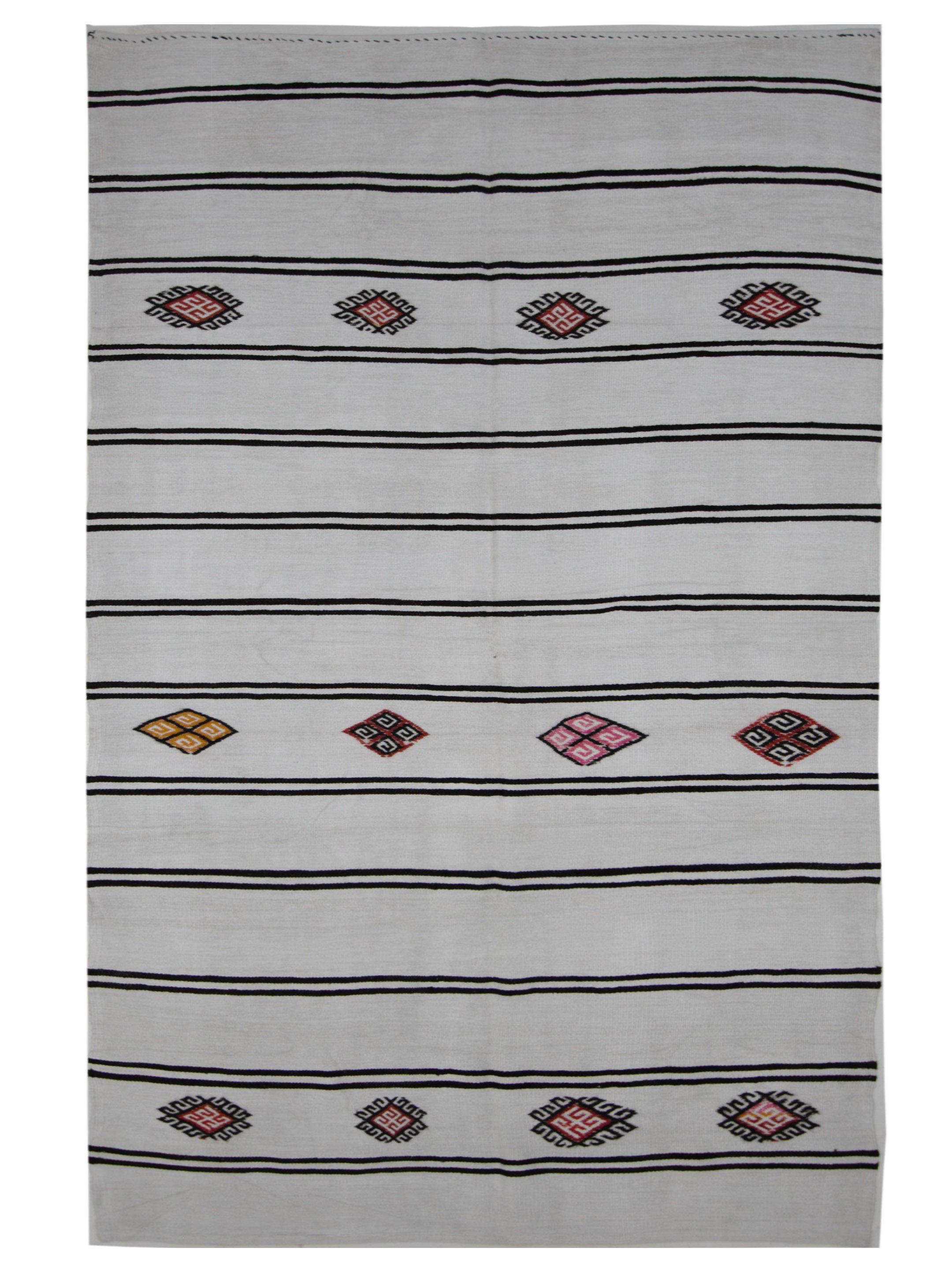 Malaga Flatweave Ivory 6x13 - Image 5 of 5