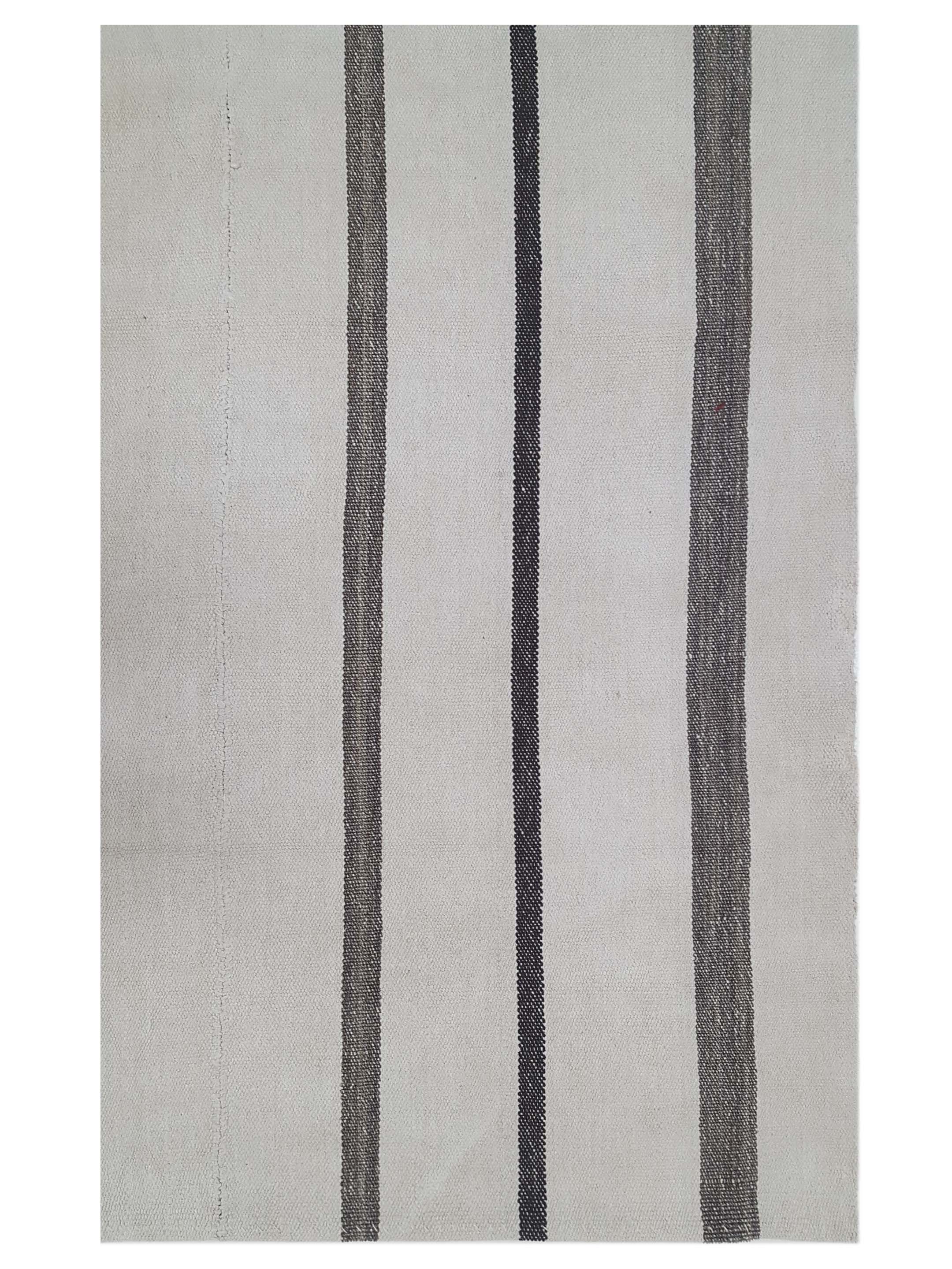 Malaga Flatweave Ivory 6x8 - Image 3 of 5
