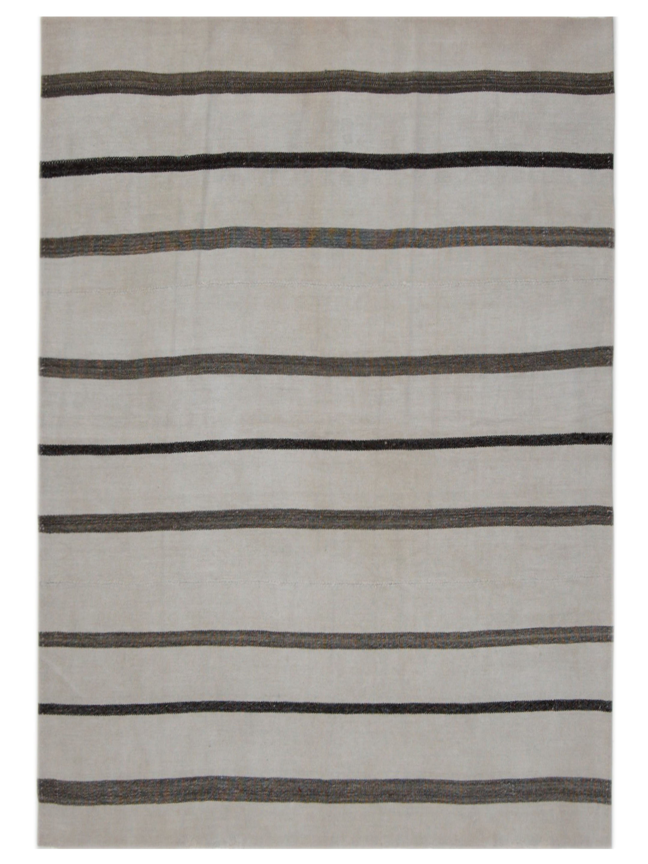 Malaga Flatweave Ivory 6x8 - Image 5 of 5