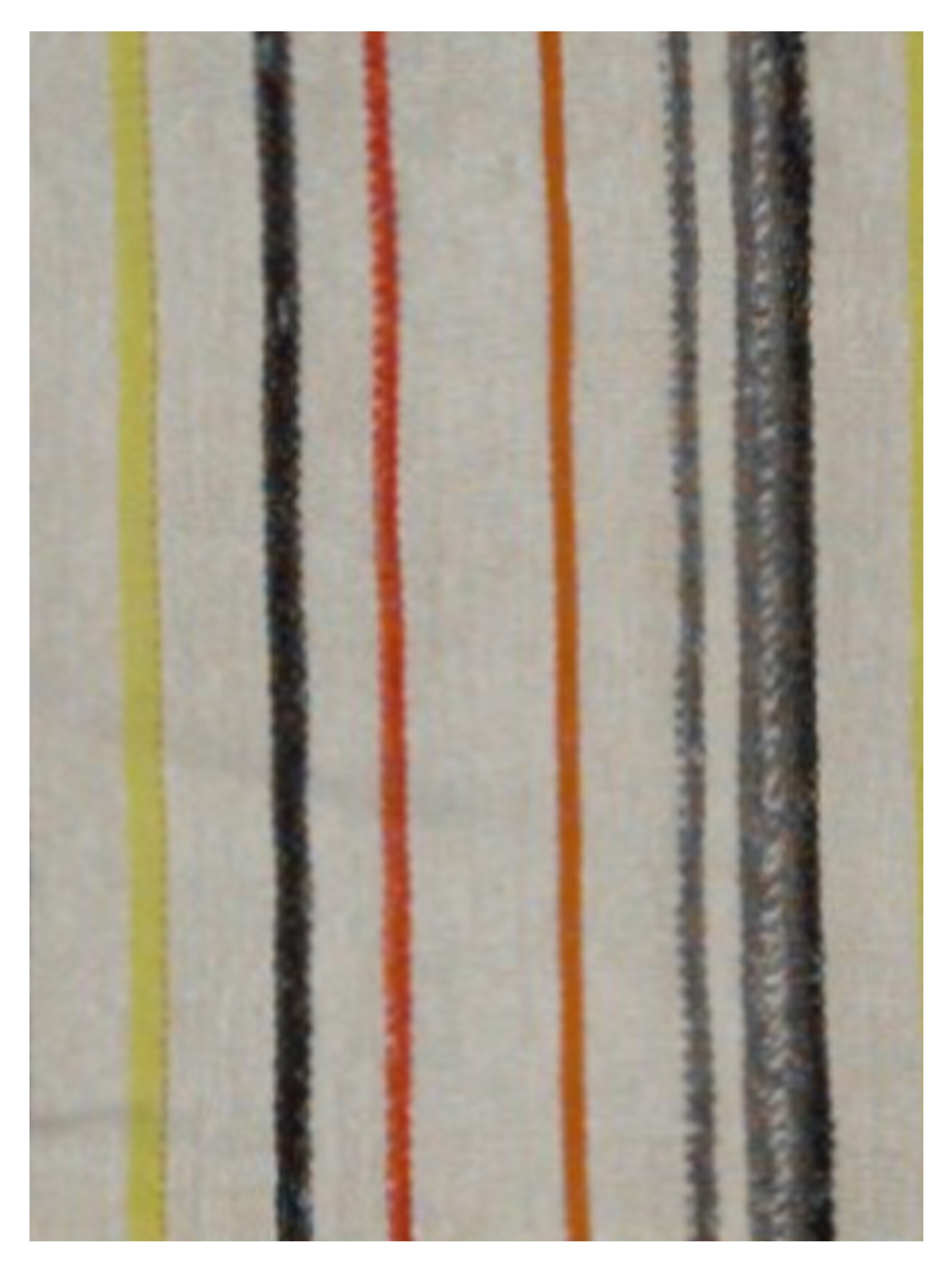 Malaga Flatweave Ivory 6x7 - Image 3 of 5